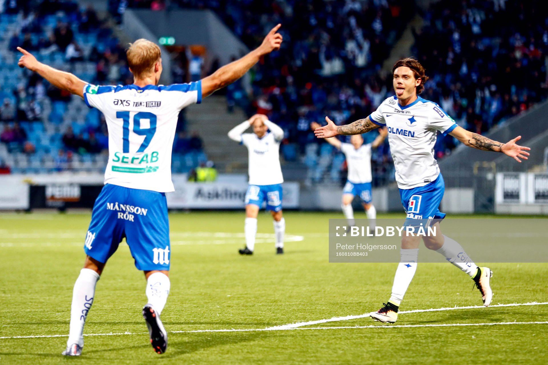 Norrköpings Sebastian Andersson och David Moberg Karlsson