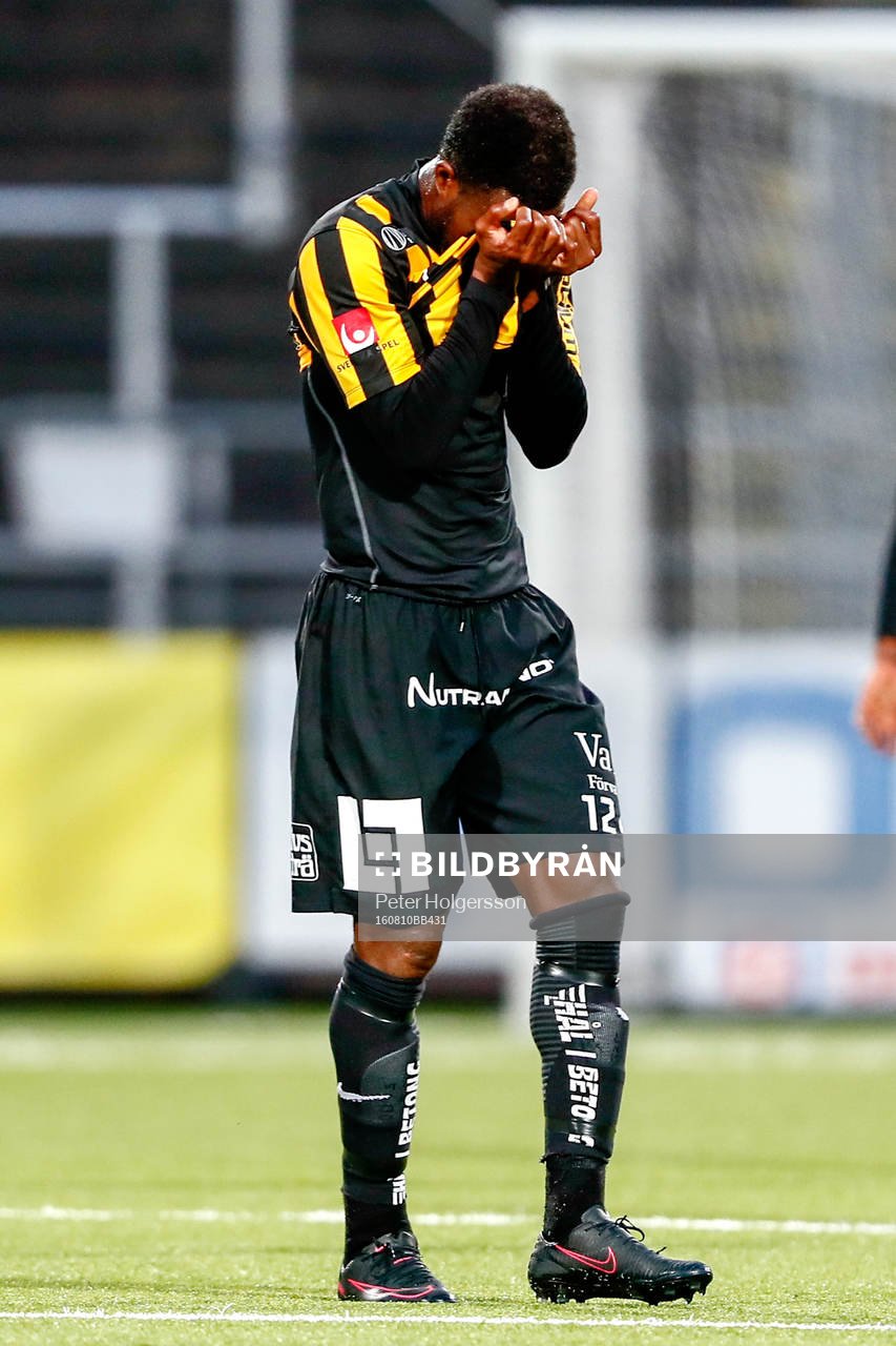 Häckens Mohammed Abubakari deppar