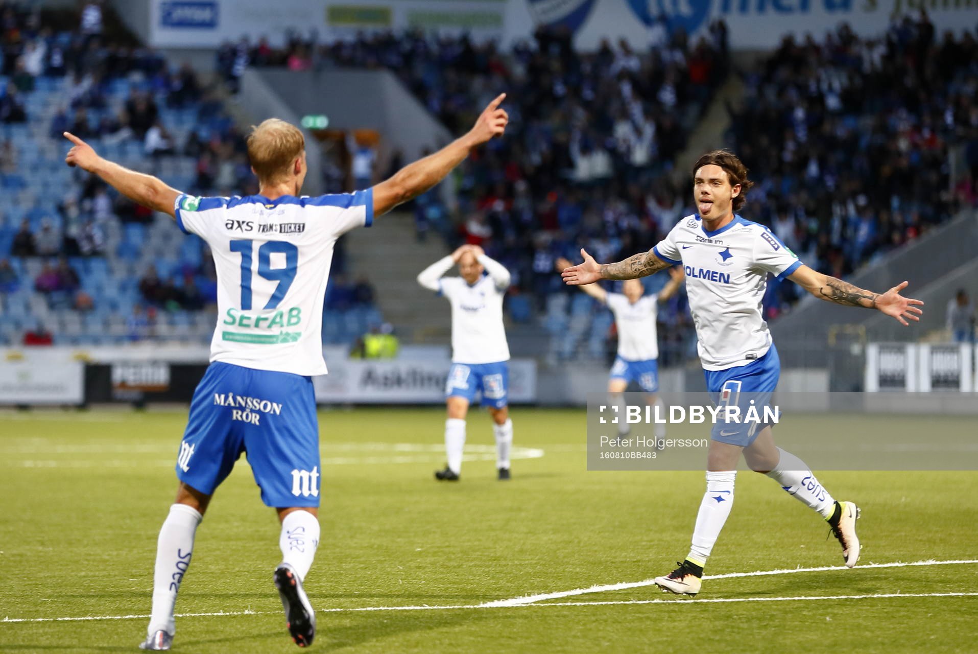 Norrköpings David Moberg Karlsson jublar
