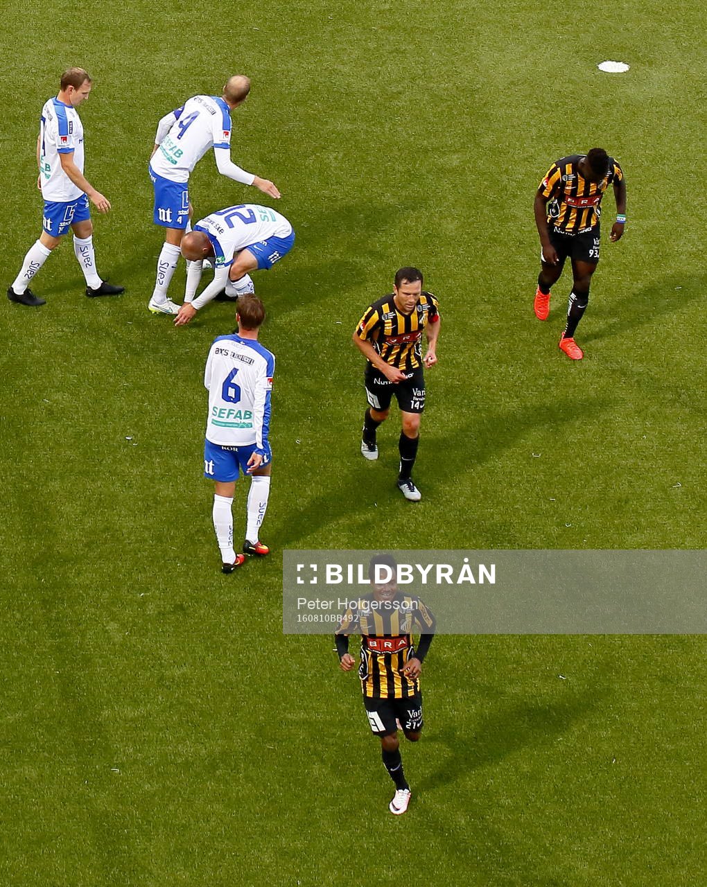 Självmål 0-1 av Norrköpings Daniel Sjölund