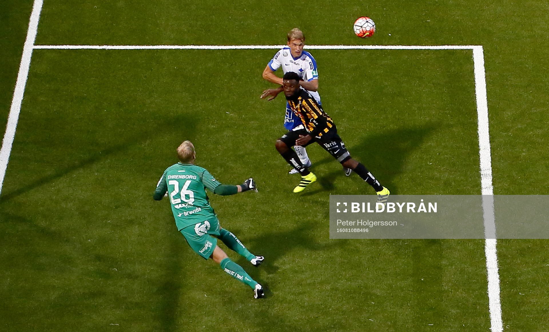 Norrköpings Sebastian Andersson gör mål 2-1