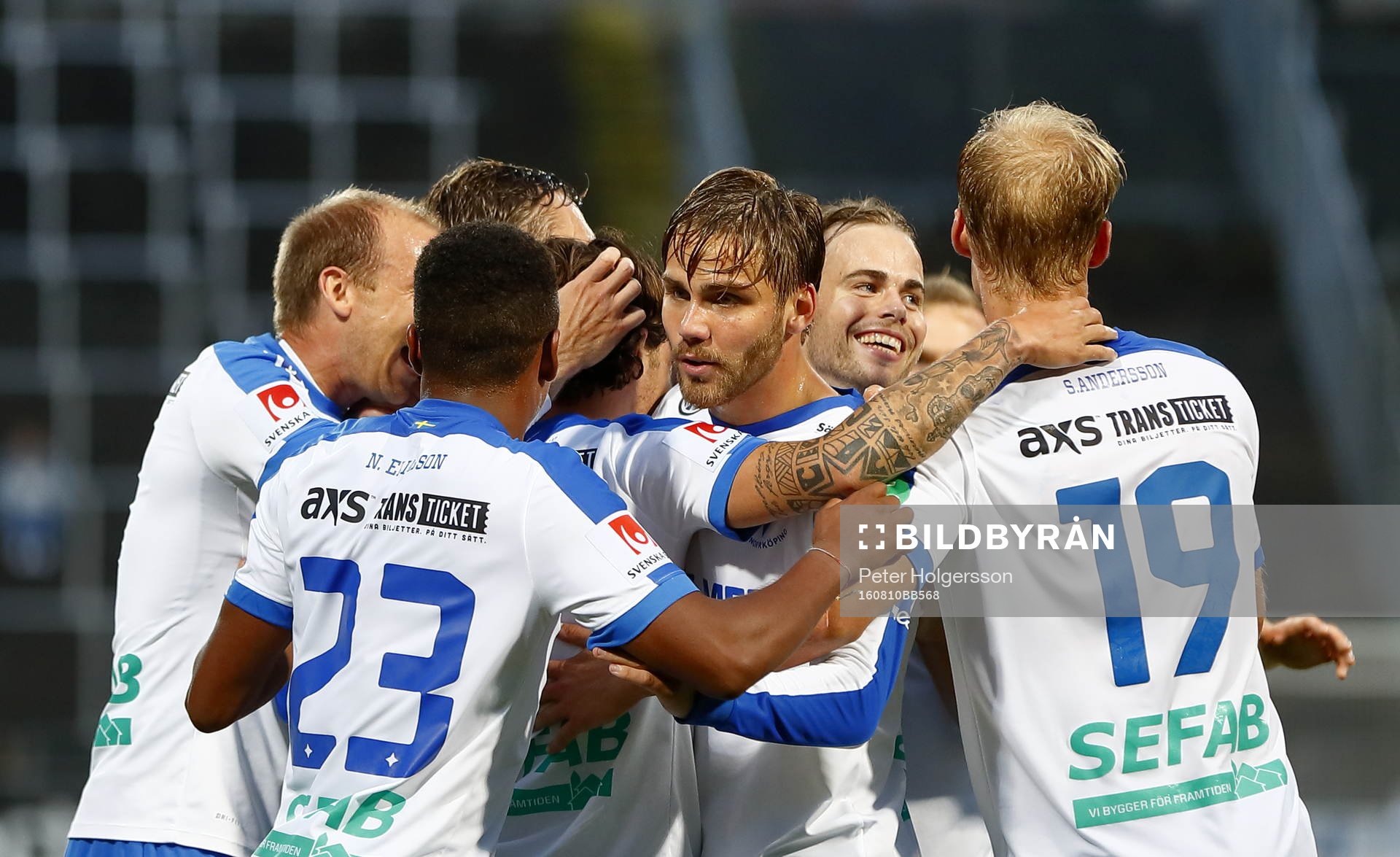 Norrköping med Christoffer Nyman jublar