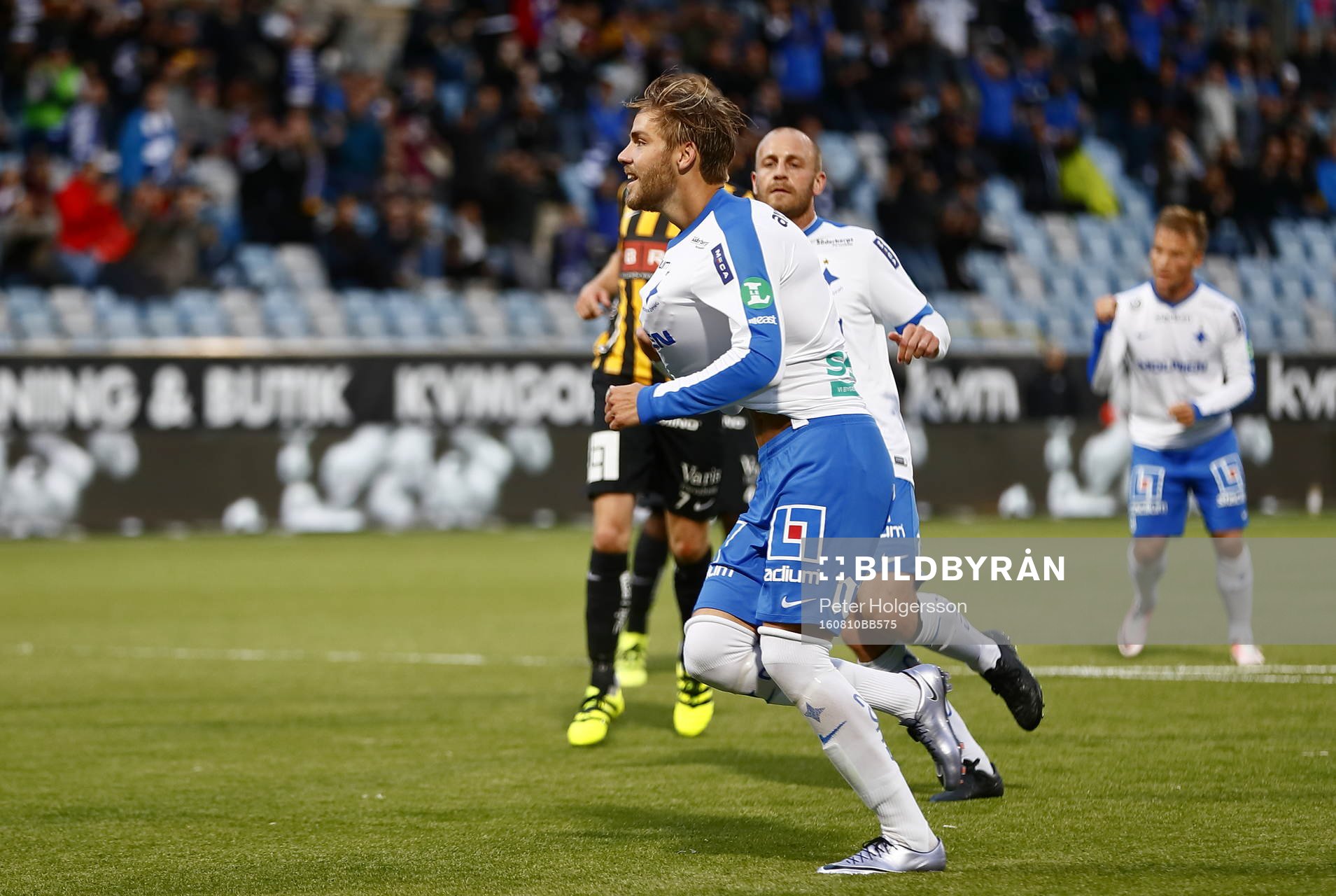 Norrköpings Christoffer Nyman jublar