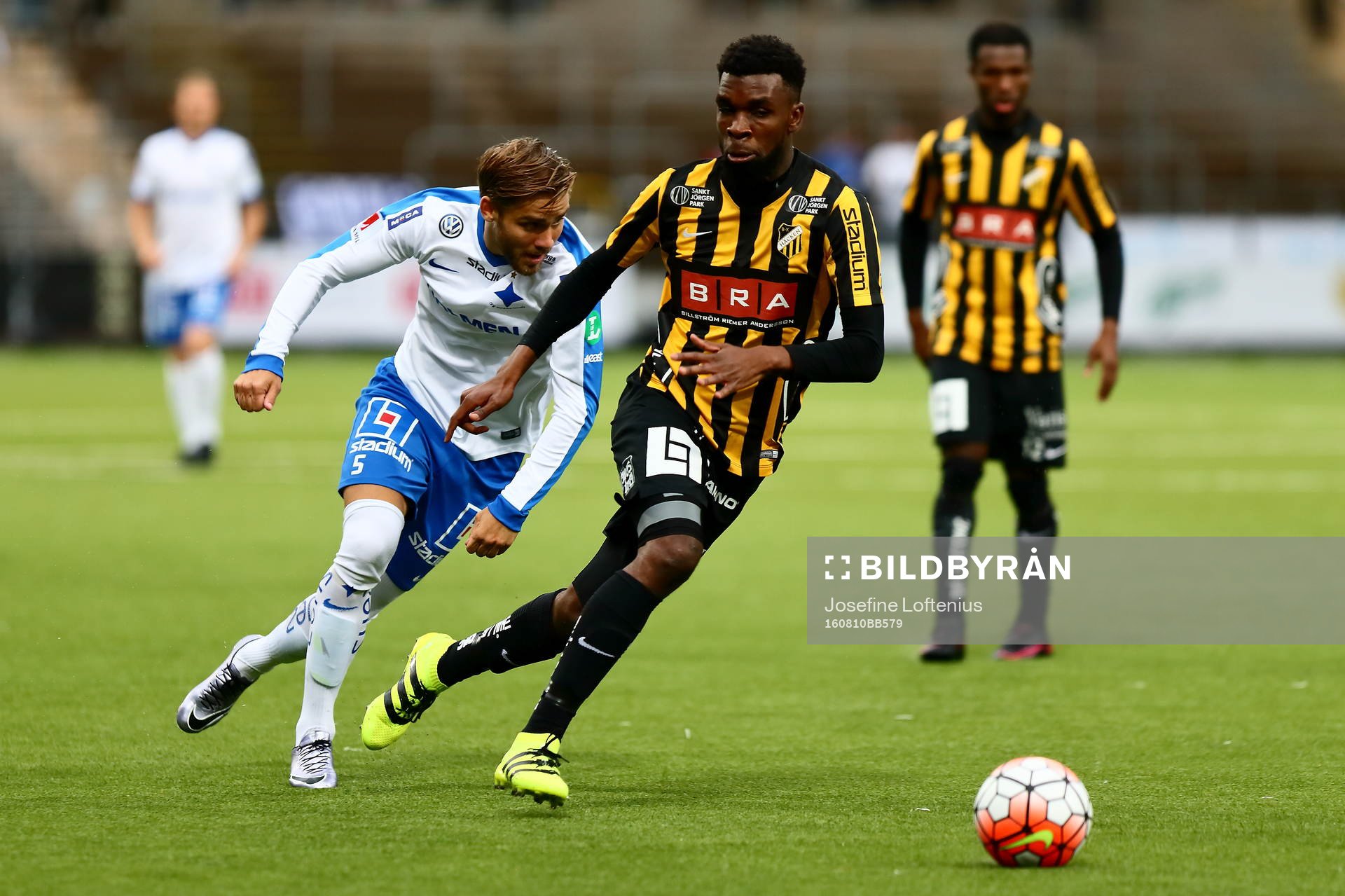 Norrköpings Christoffer Nyman och Häckens Mohammed