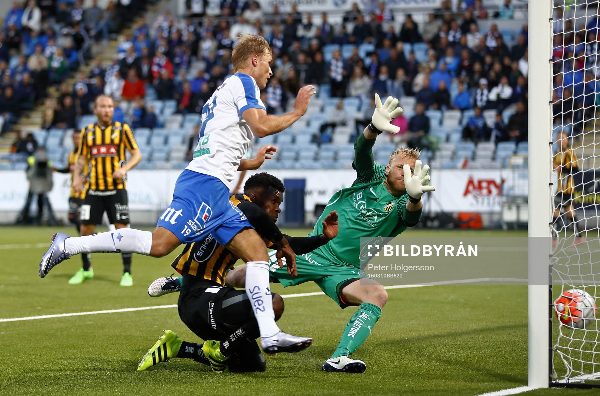 Mål 2-1 av Norrköpings Sebastian Andersson