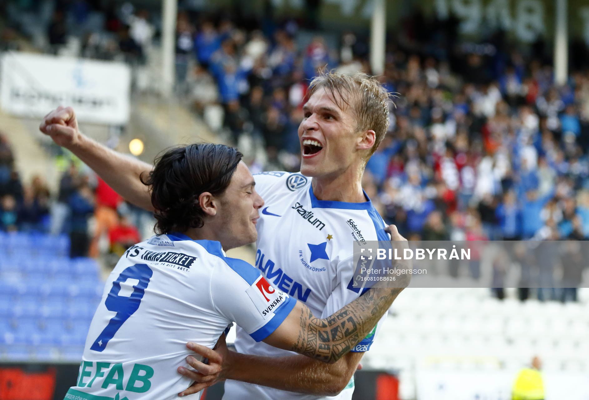 Norrköpings David Moberg Karlsson och Sebastian Andersson