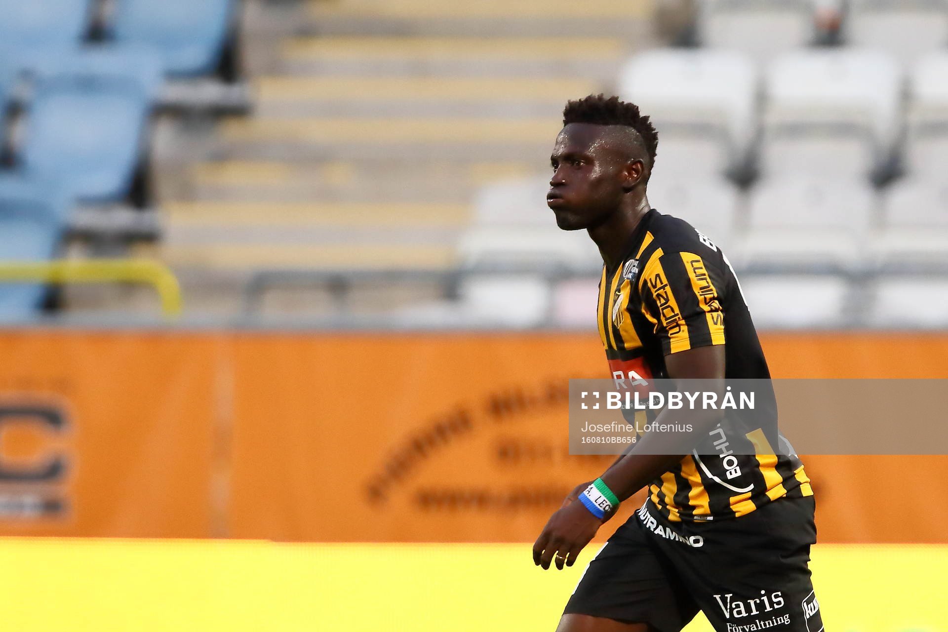 Häckens Alhassan A Kamara deppar