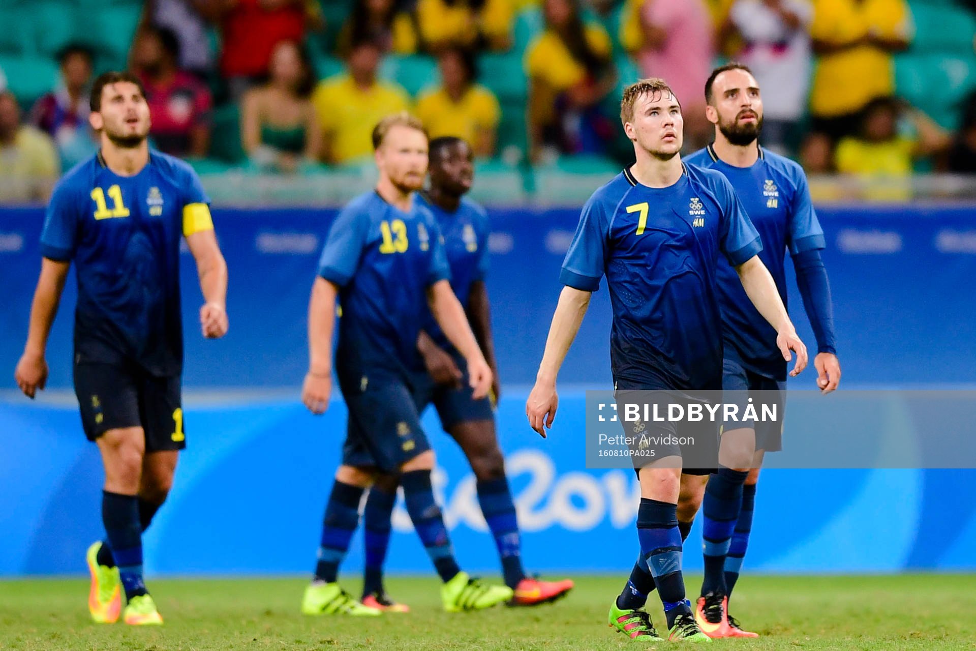 Sveriges Astrit Ajdarevic , Jacob Une Larsson , Simon