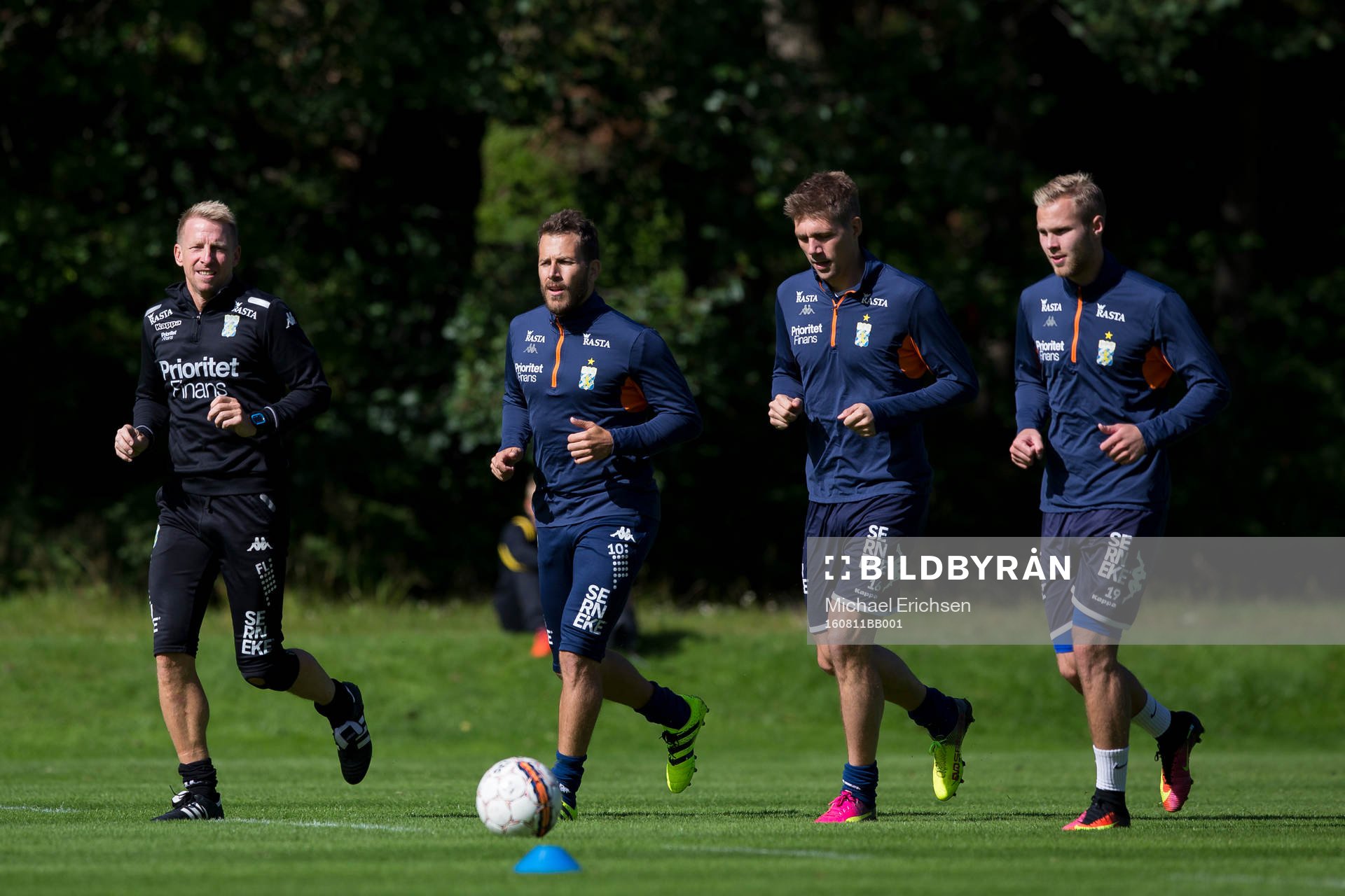 IFK Göteborgs sjukgymnast Fredrik Larsson, Tobias Hysén,