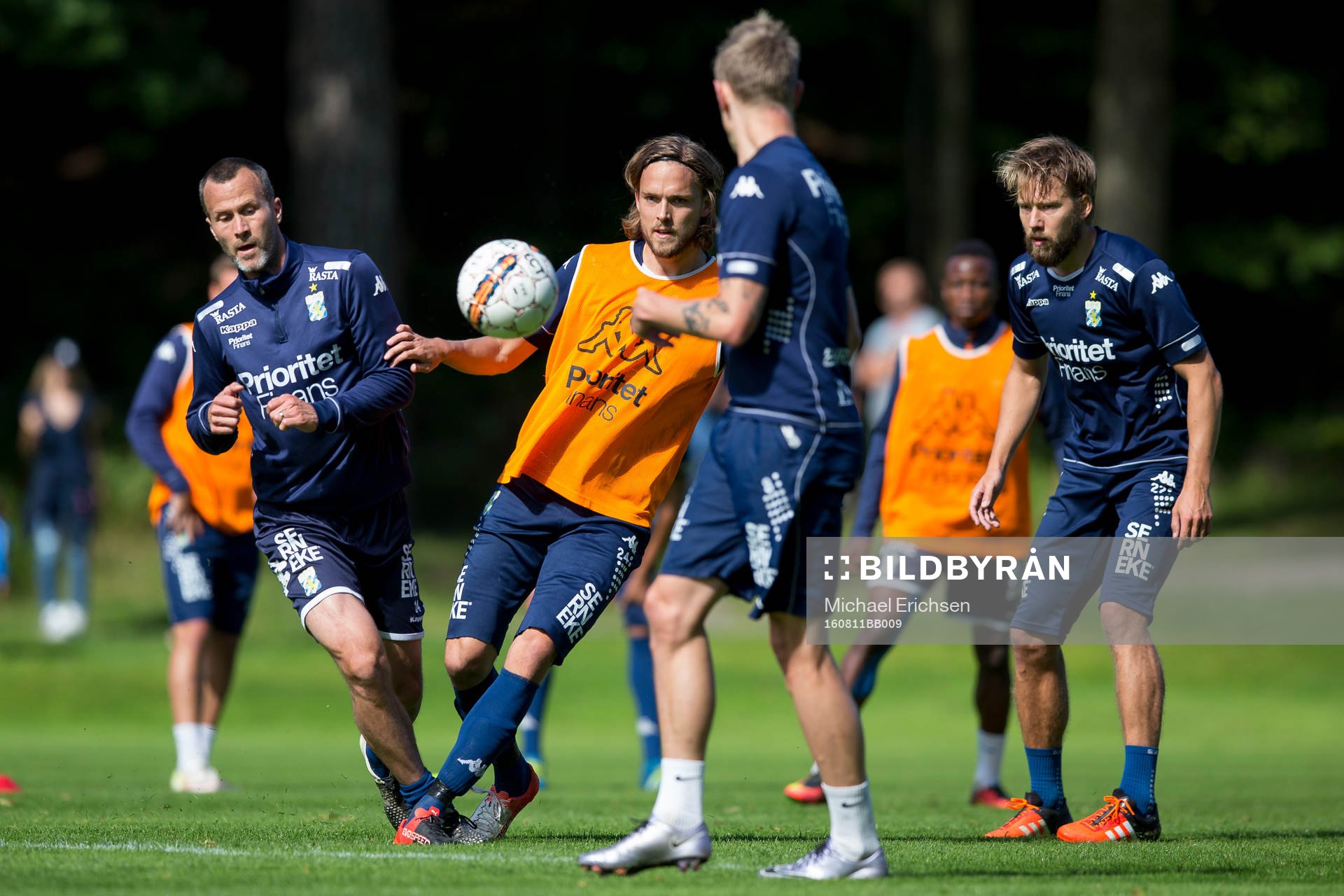 IFK Göteborgs Hjalmar Jonsson, Tom Pettersson, Adam