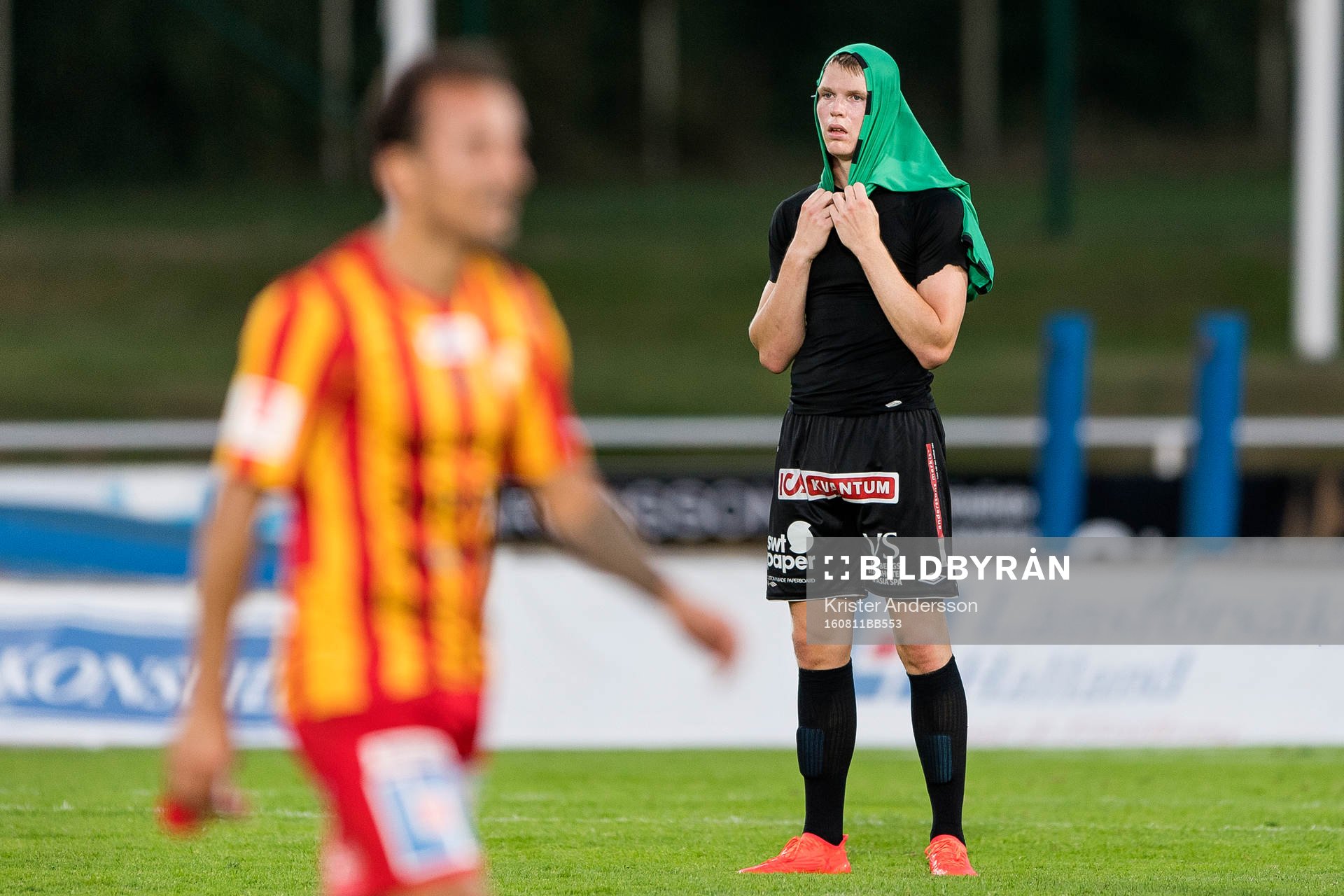Varbergs Anton Liljenbäck deppar