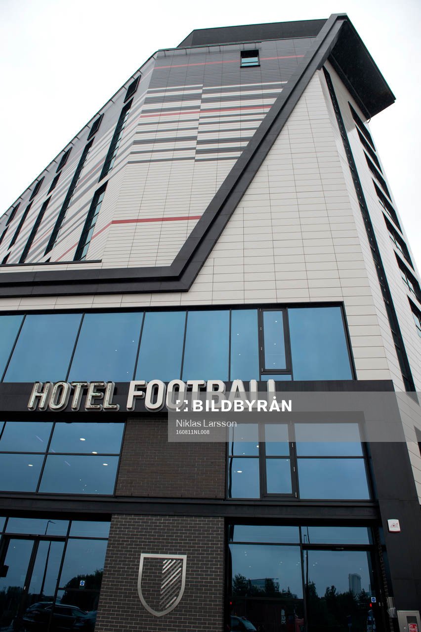 Hotellet Hotel Football ägs av flera tidigare Manchester