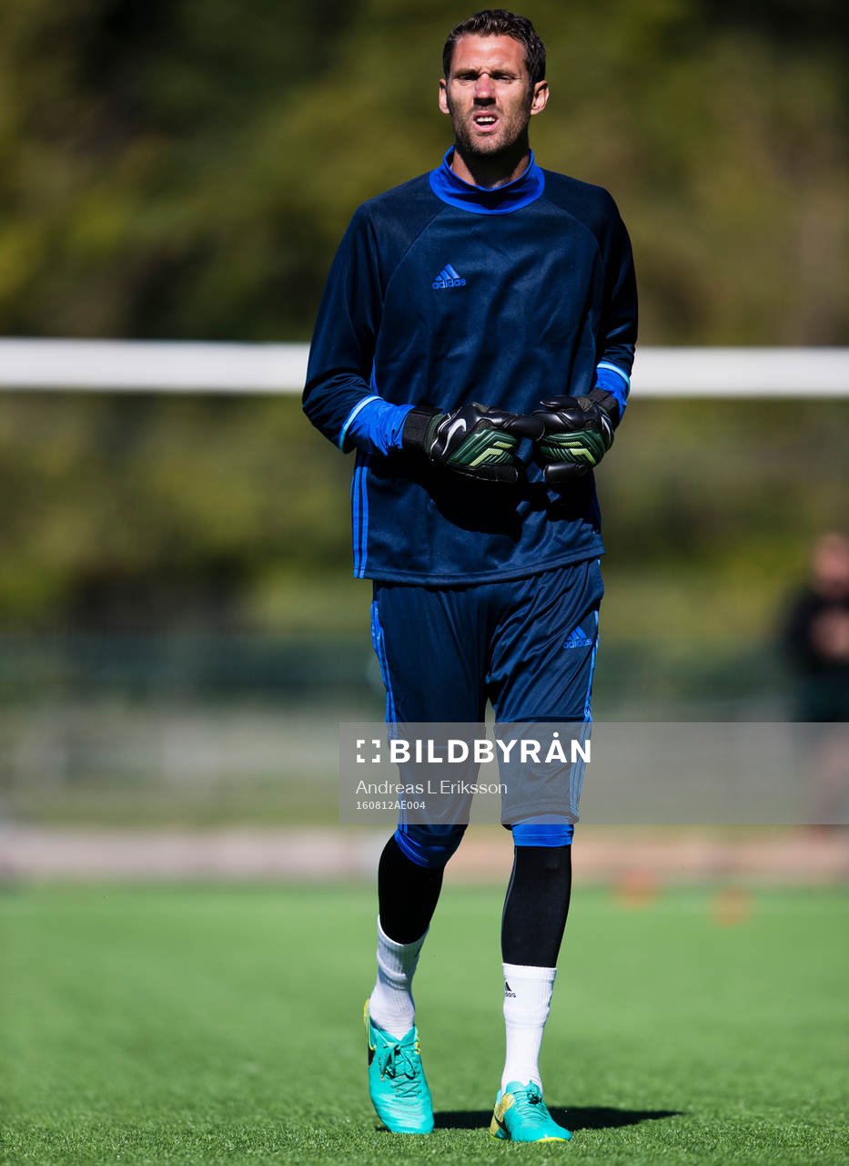 Djurgårdens målvakt Andreas Isaksson