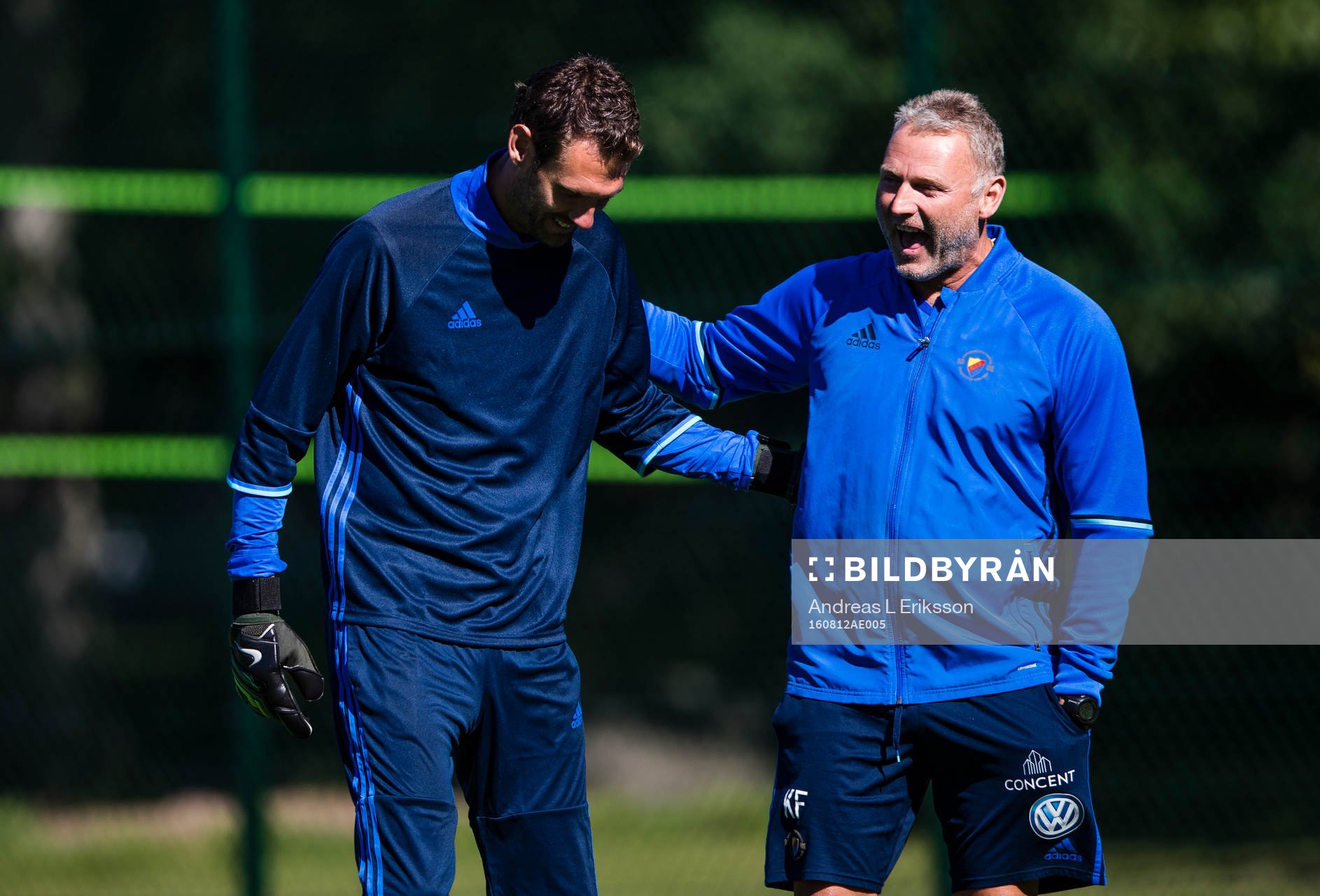 Djurgårdens målvakt Andreas Isaksson och