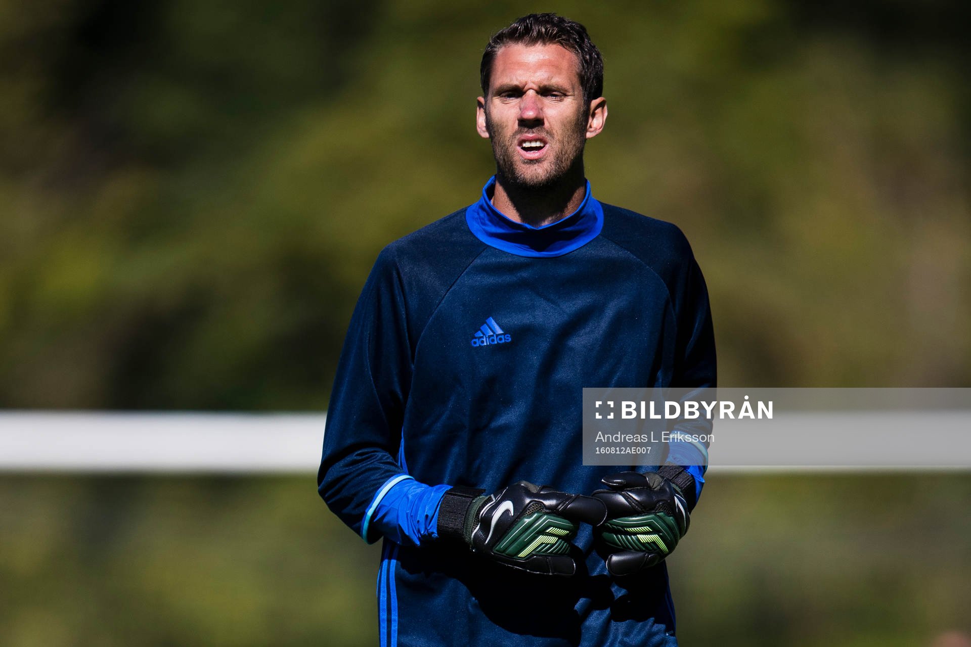 Djurgårdens målvakt Andreas Isaksson