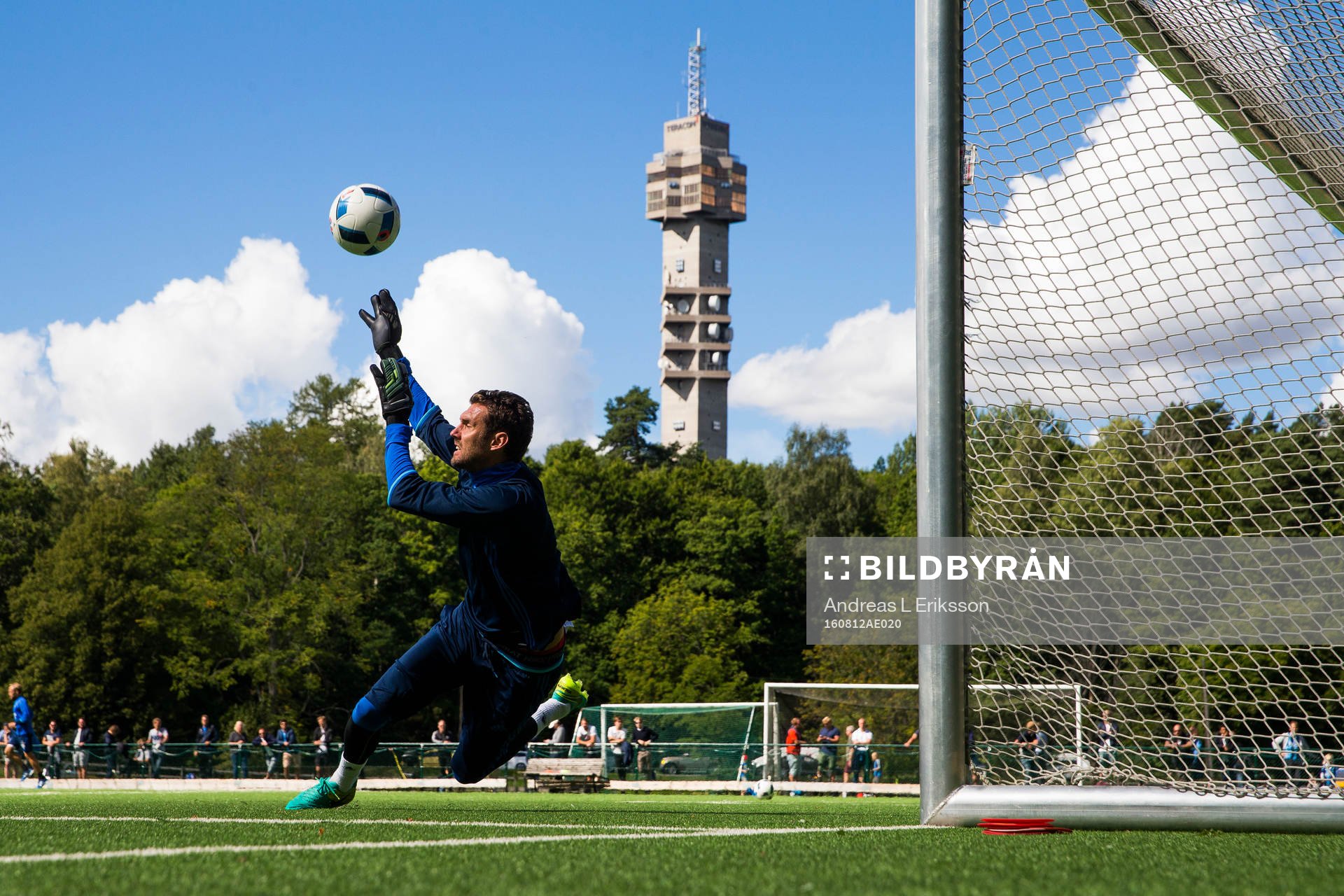 Djurgårdens målvakt Andreas Isaksson