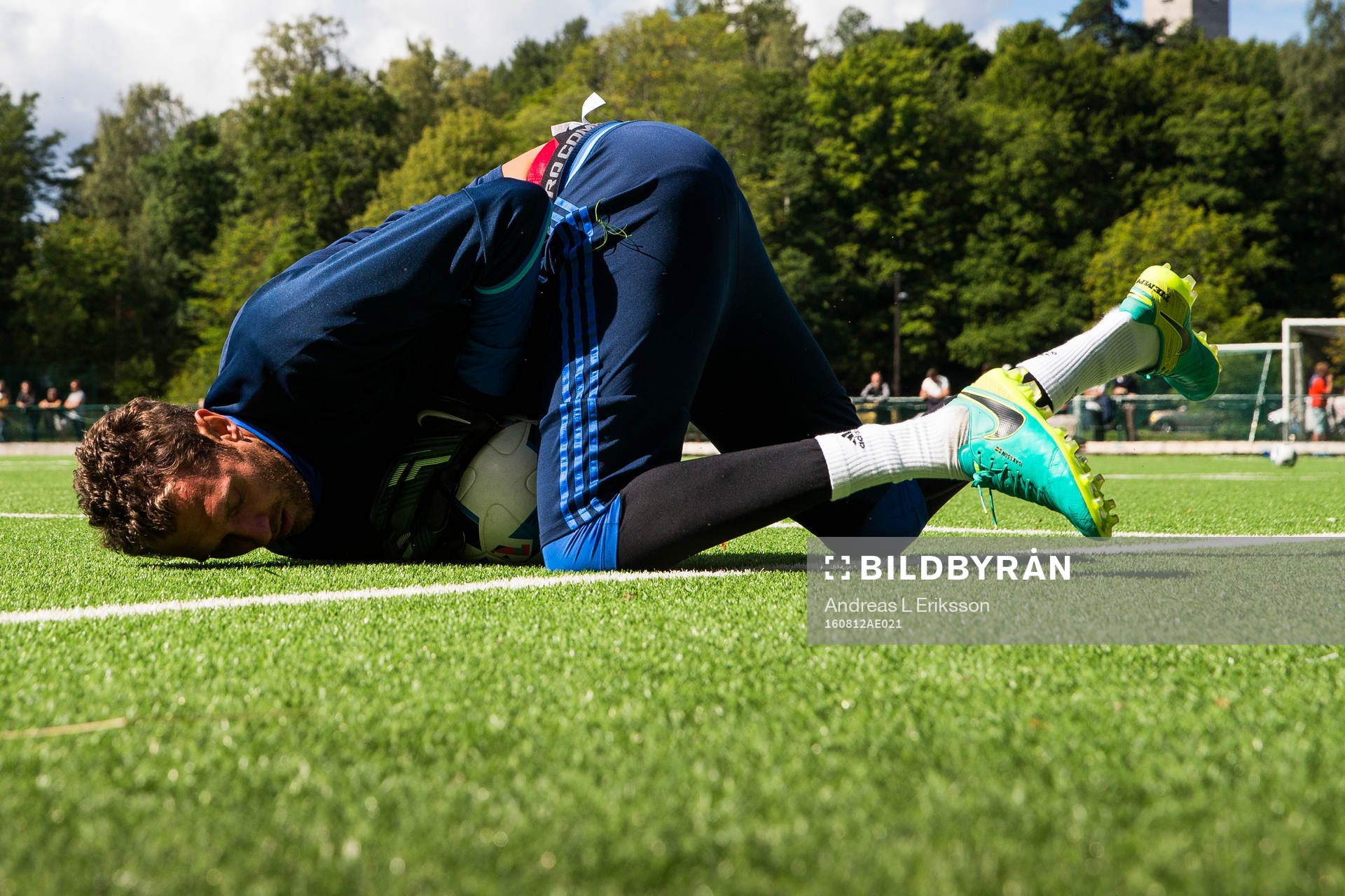 Djurgårdens målvakt Andreas Isaksson