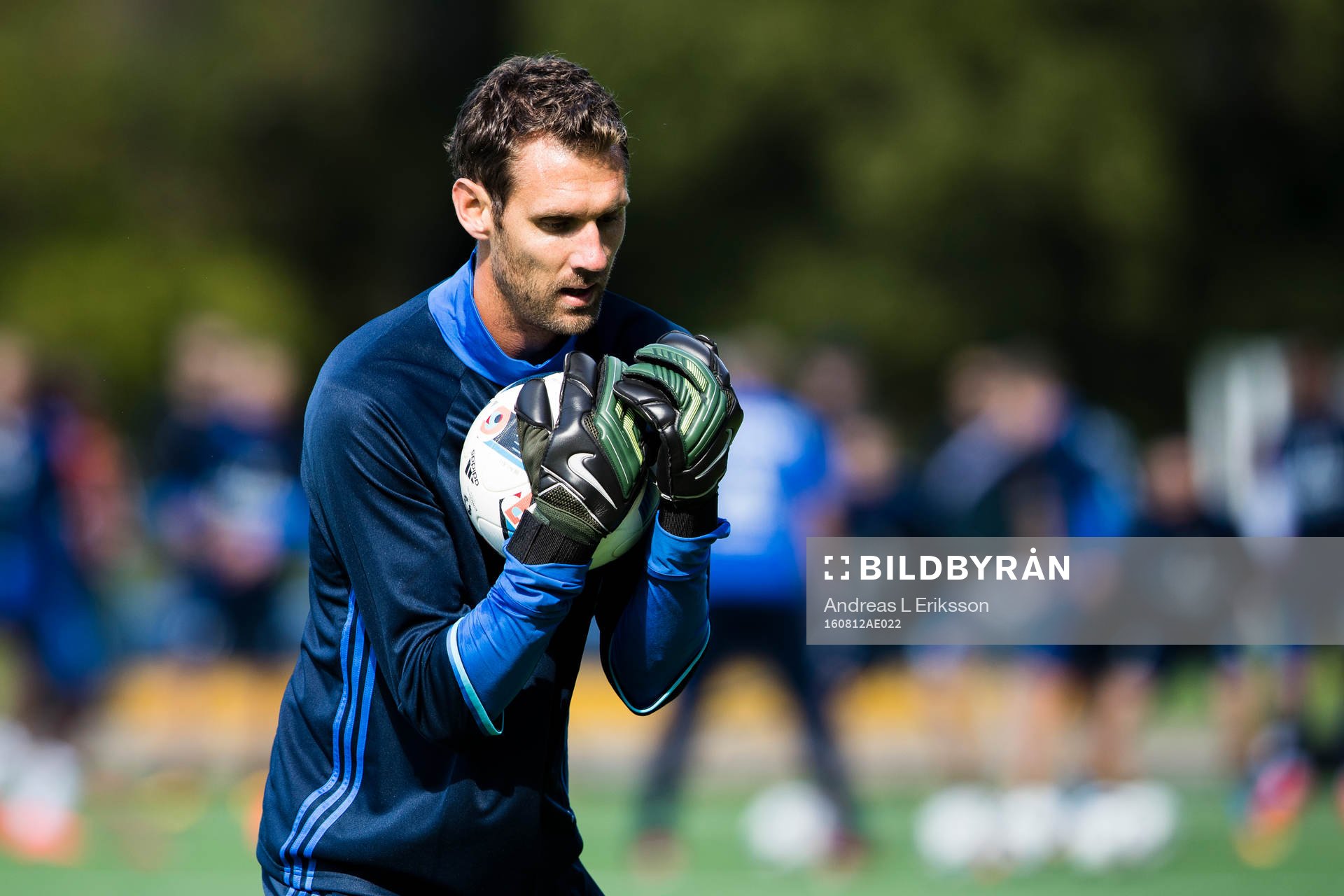 Djurgårdens målvakt Andreas Isaksson