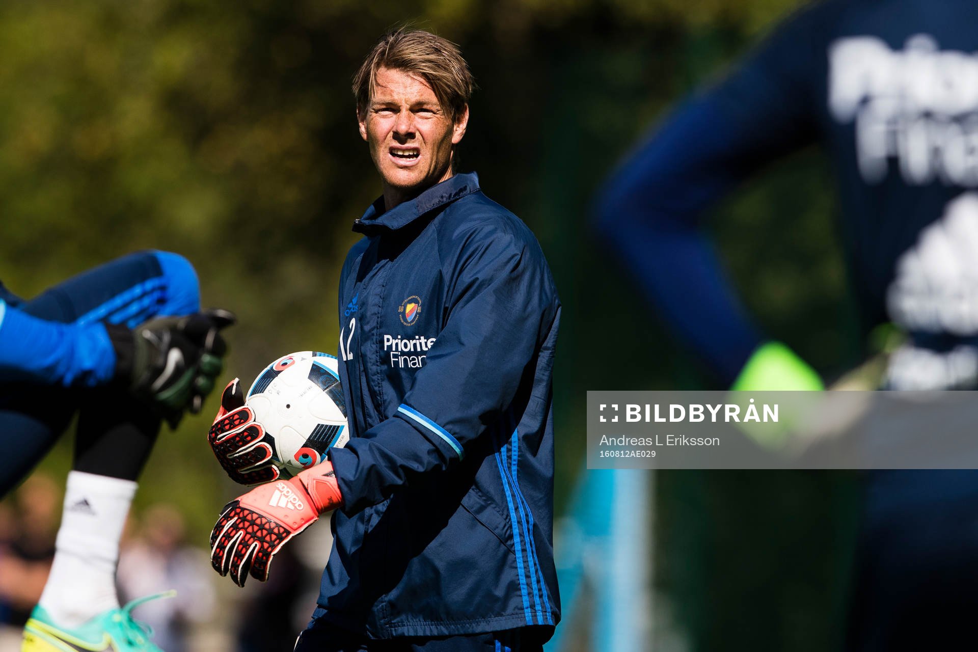 Djurgårdens målvakt Kenneth Høie
