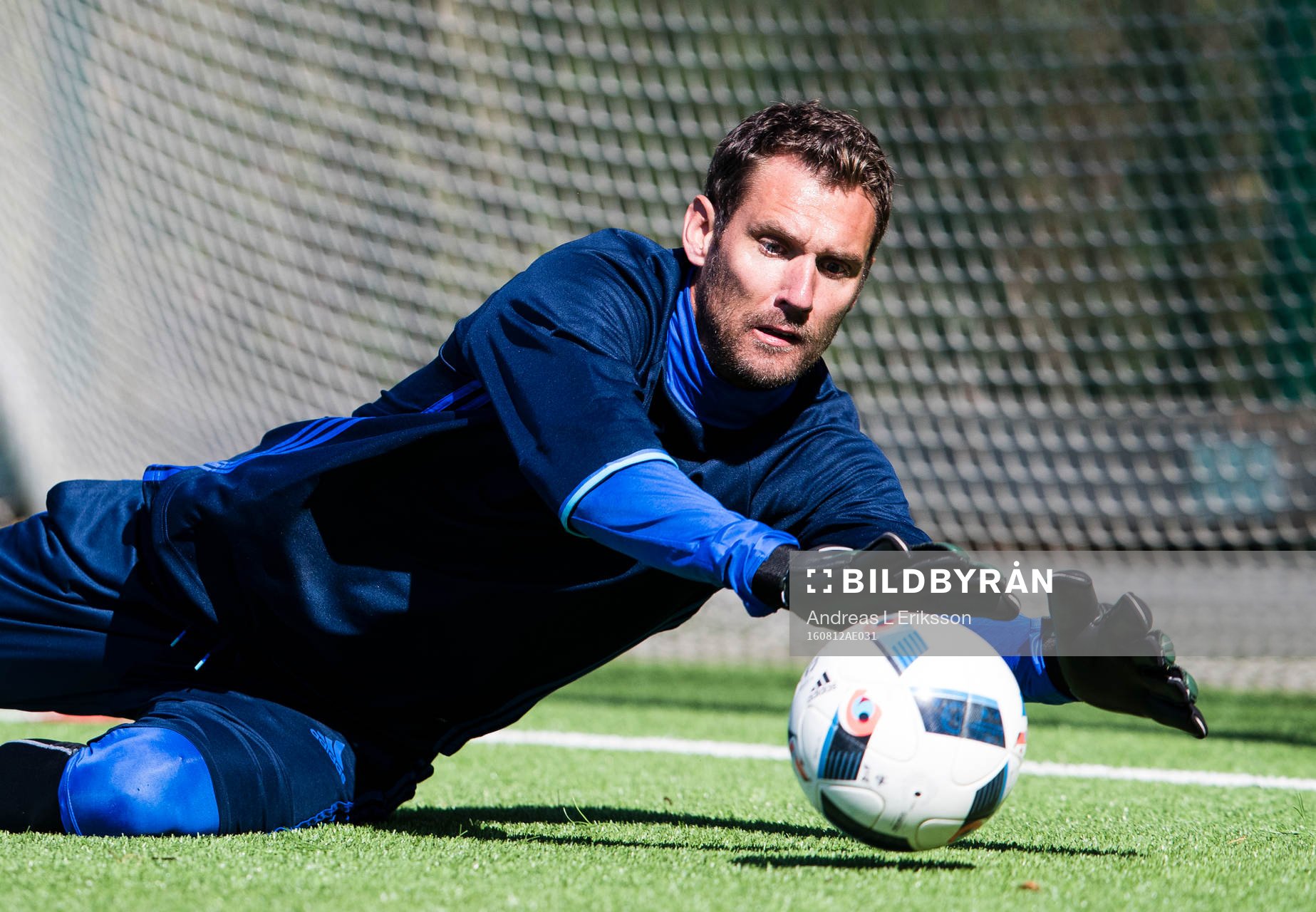 Djurgårdens målvakt Andreas Isaksson