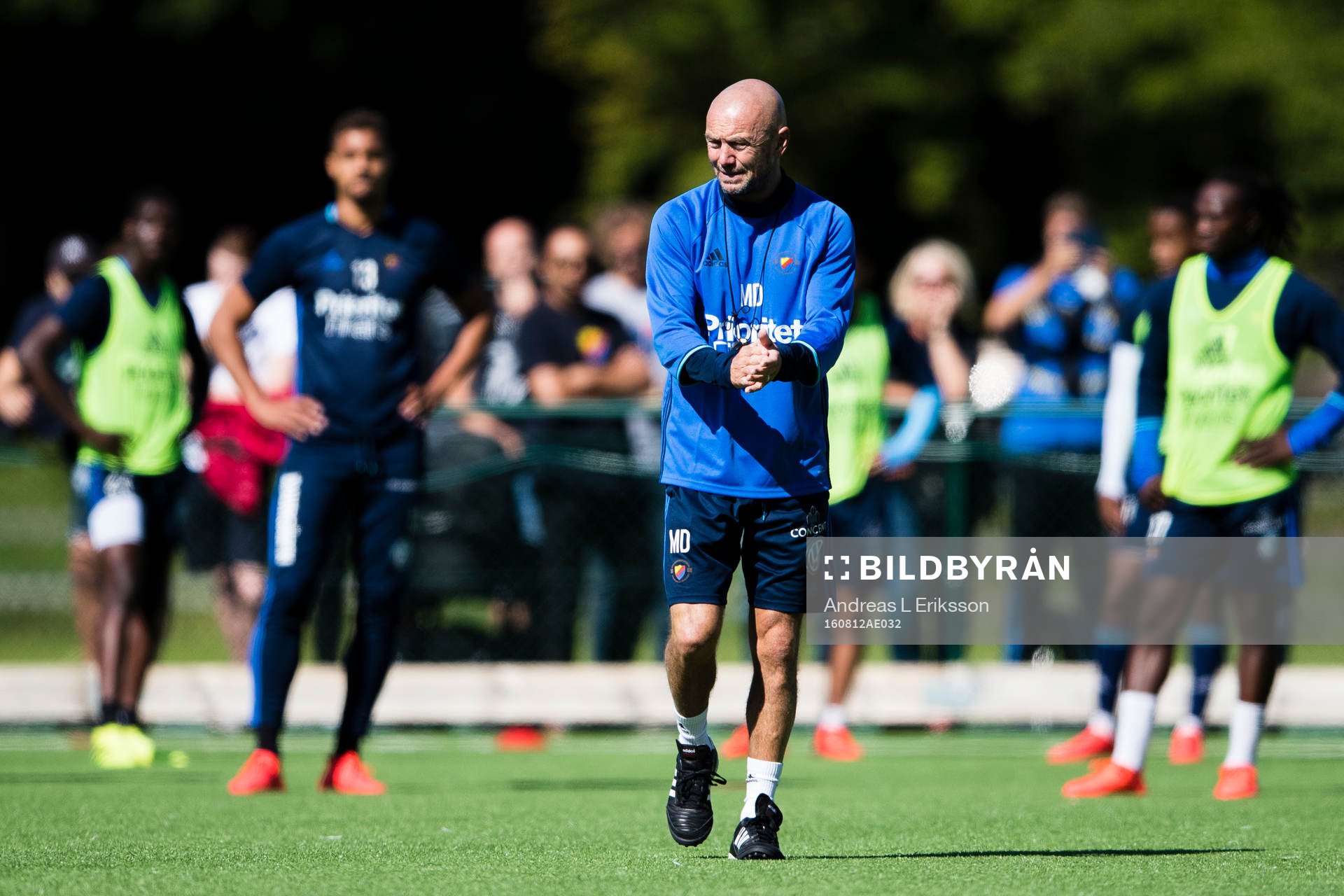 Djurgårdens tränare Mark Dempsey