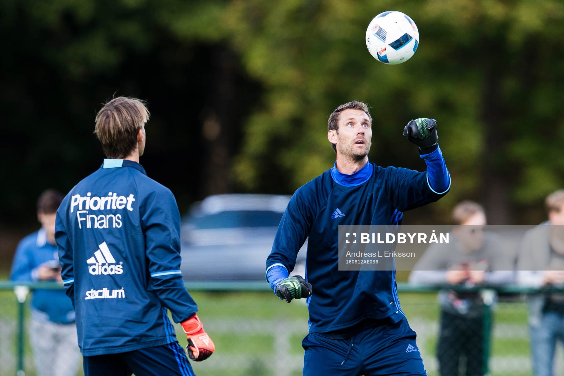 Djurgårdens målvakt Andreas Isaksson