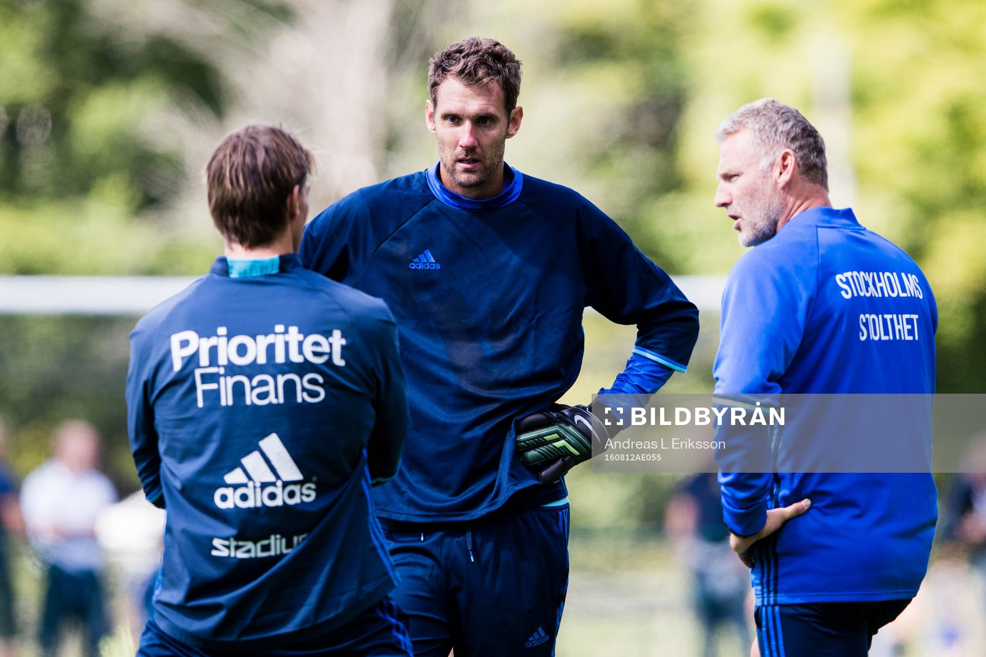 Djurgårdens målvakt Kenneth Høie, målvakt Andreas