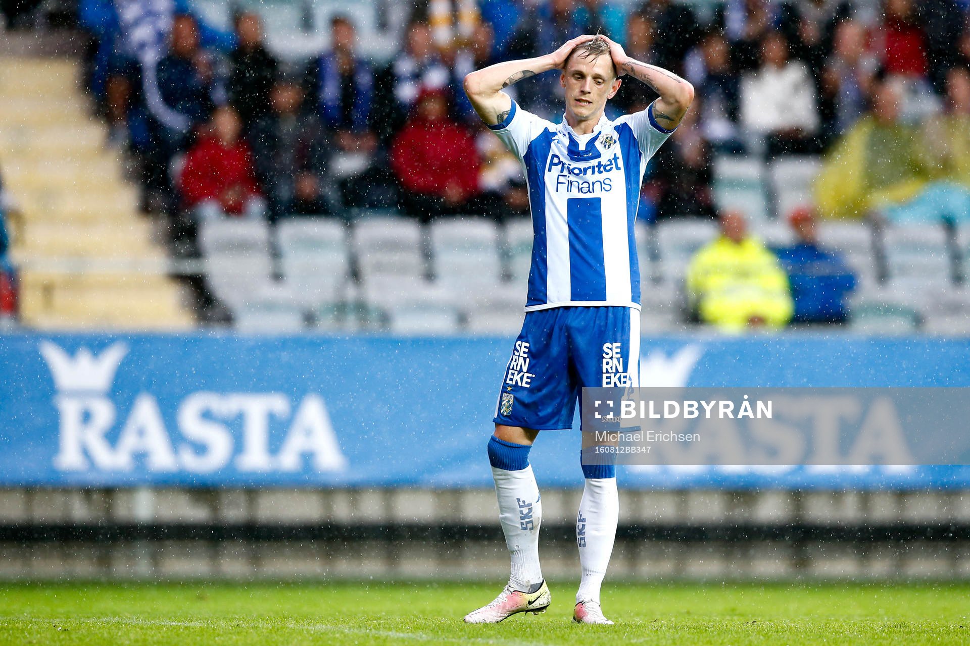 IFK Göteborgs Sören Rieks deppar