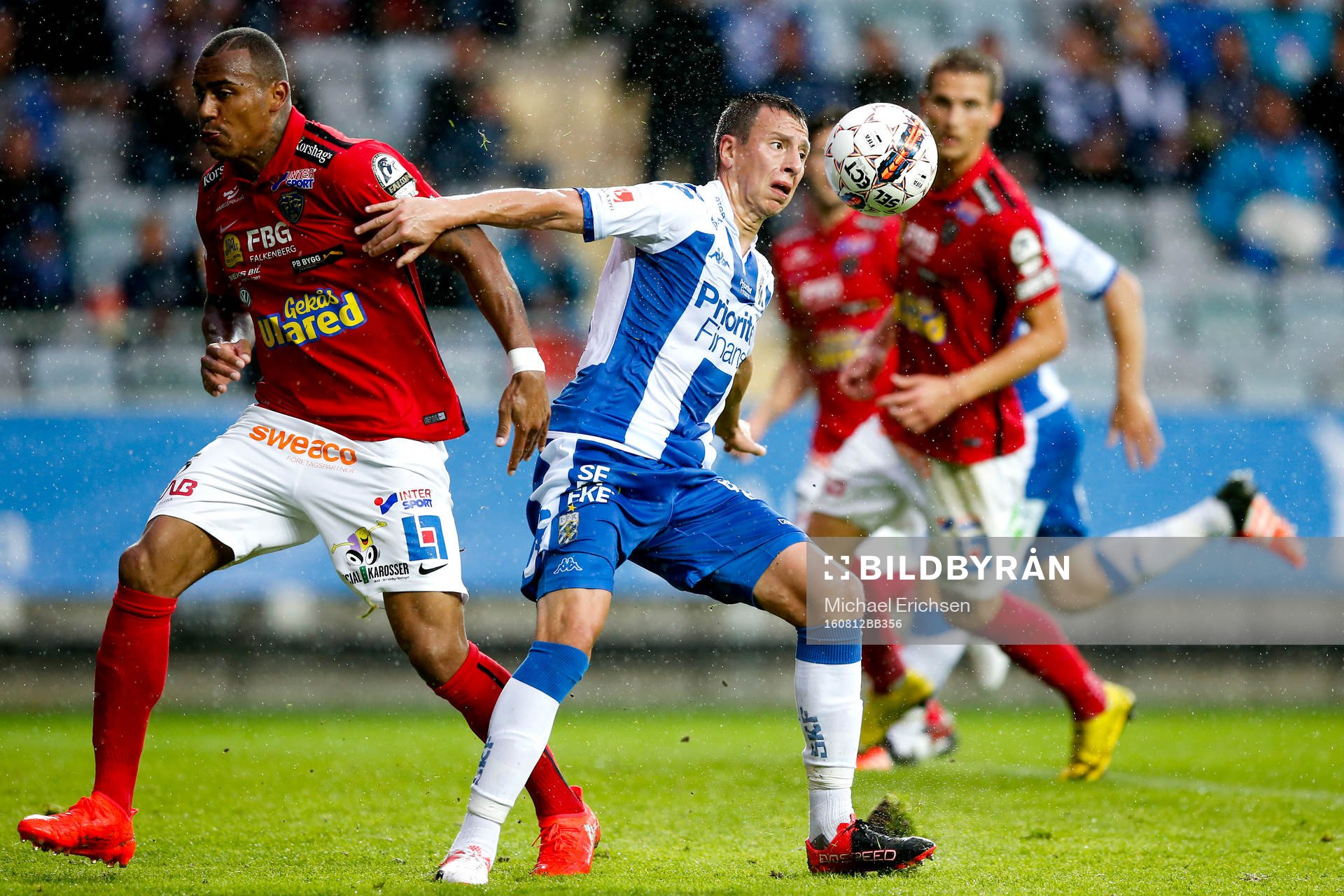 Falkenbergs Felipe Carvalho och IFK Göteborgs Martin