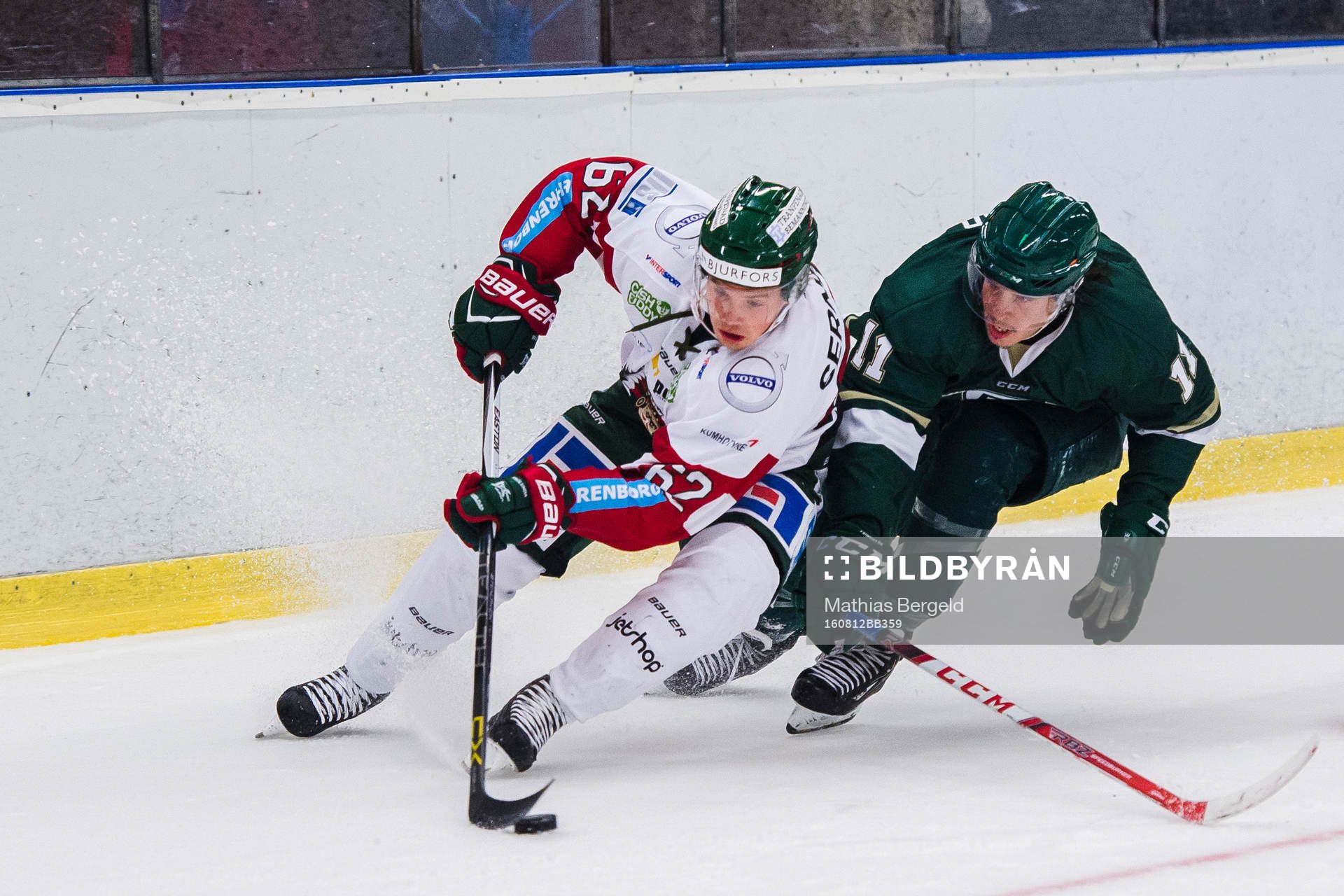 Frölundas Artturi Lehkonen och Färjestads Joakim Nygård