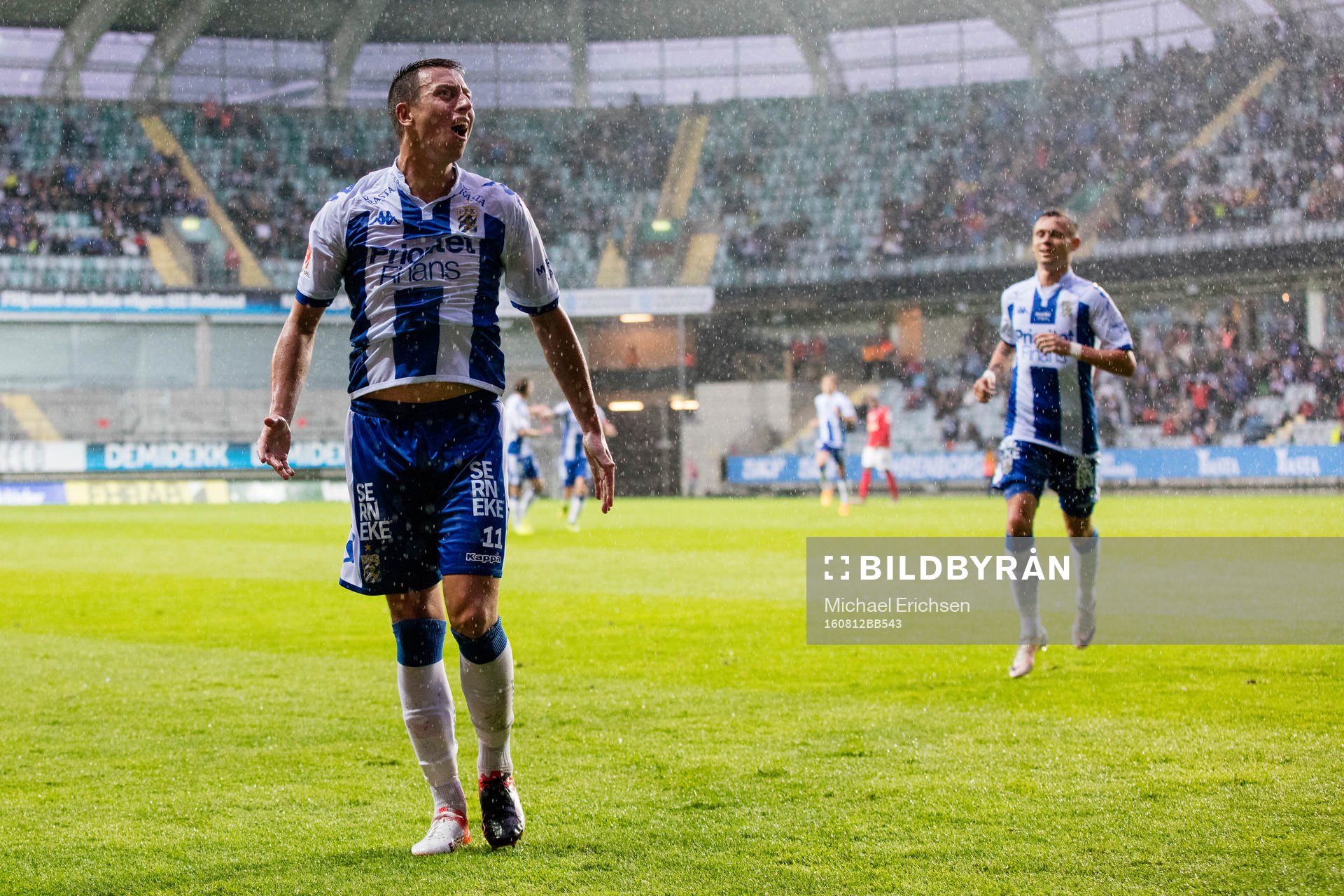 IFK Göteborgs Martin Smedberg Dalence jublar