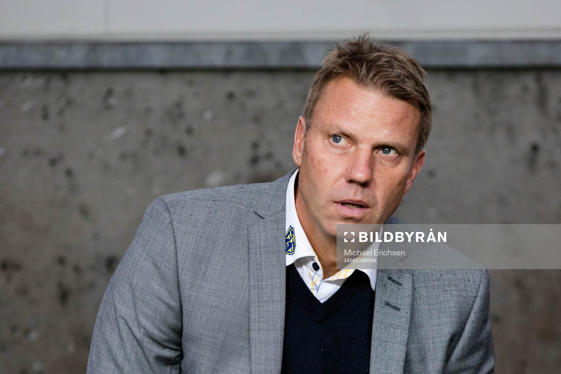 Falkenbergs tränare Hans Eklund