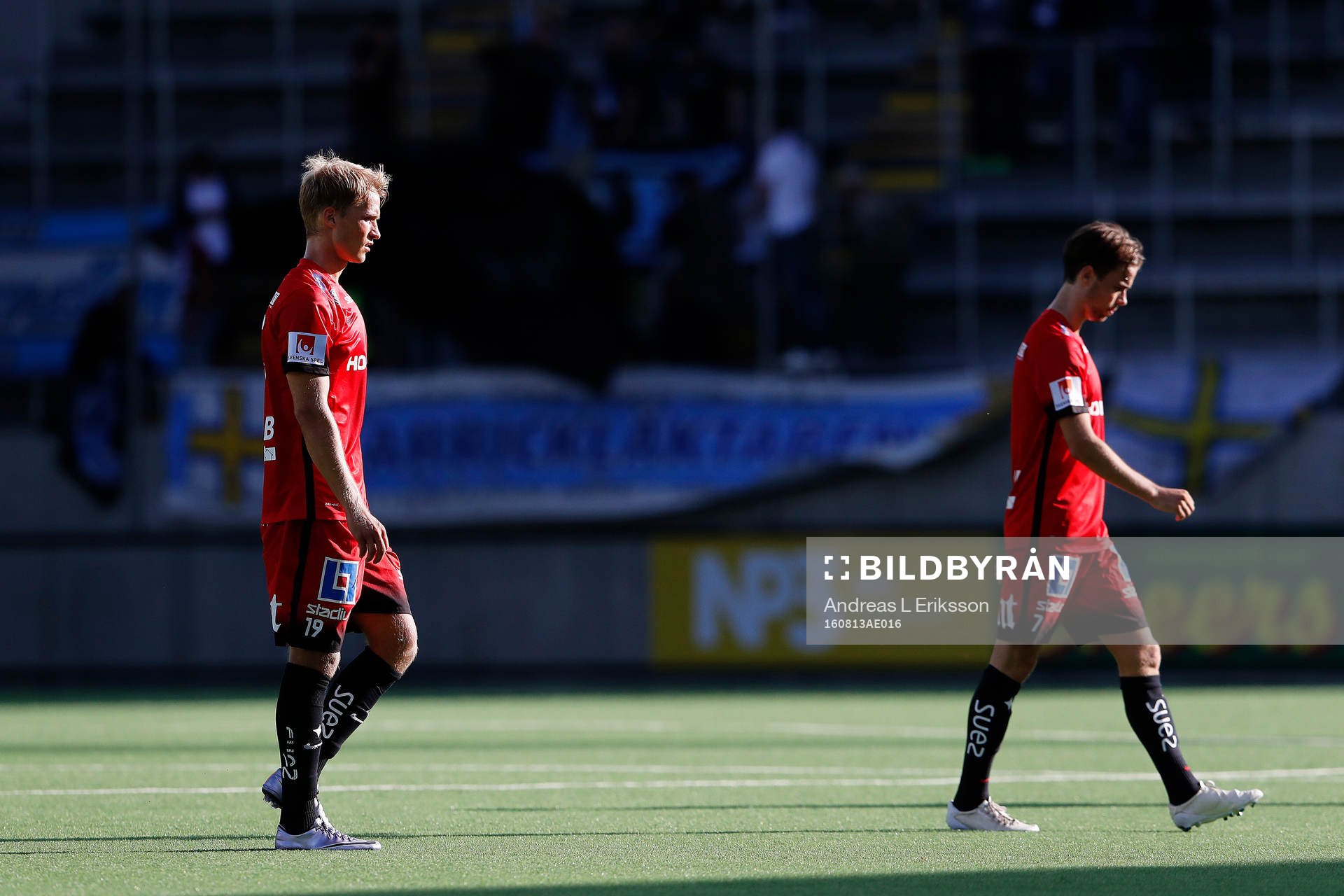 Norrköpings Sebastian Andersson och Andreas Blomqvist