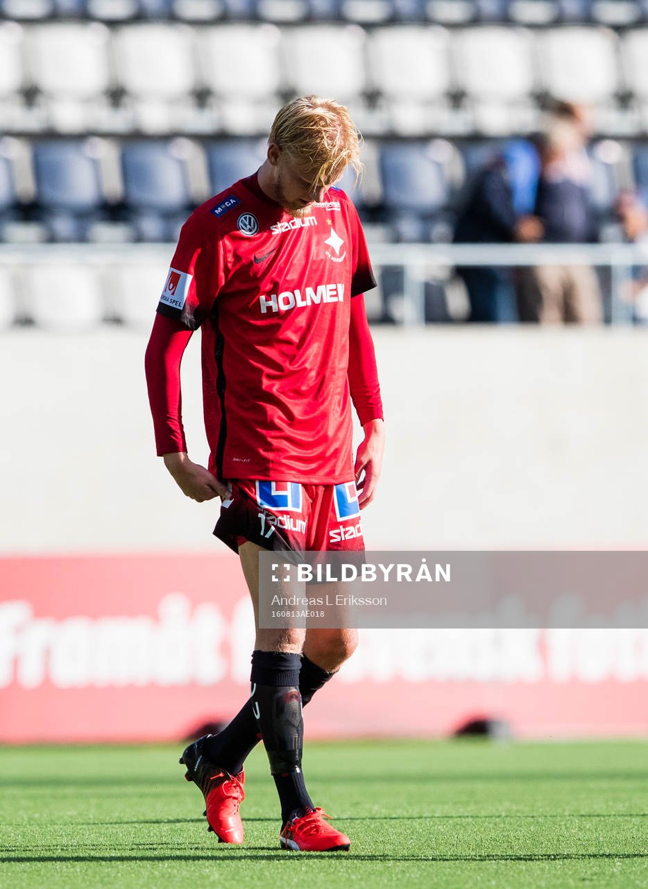Norrköpings Karl Holmberg deppar