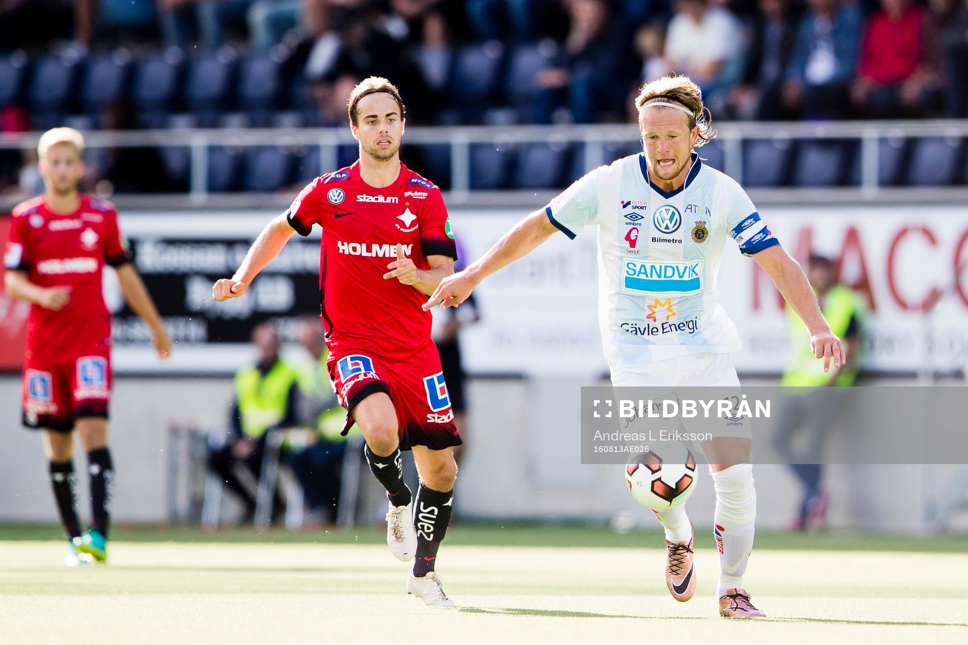 Norrköpings Andreas Blomqvist och Gefles Anders Bååth