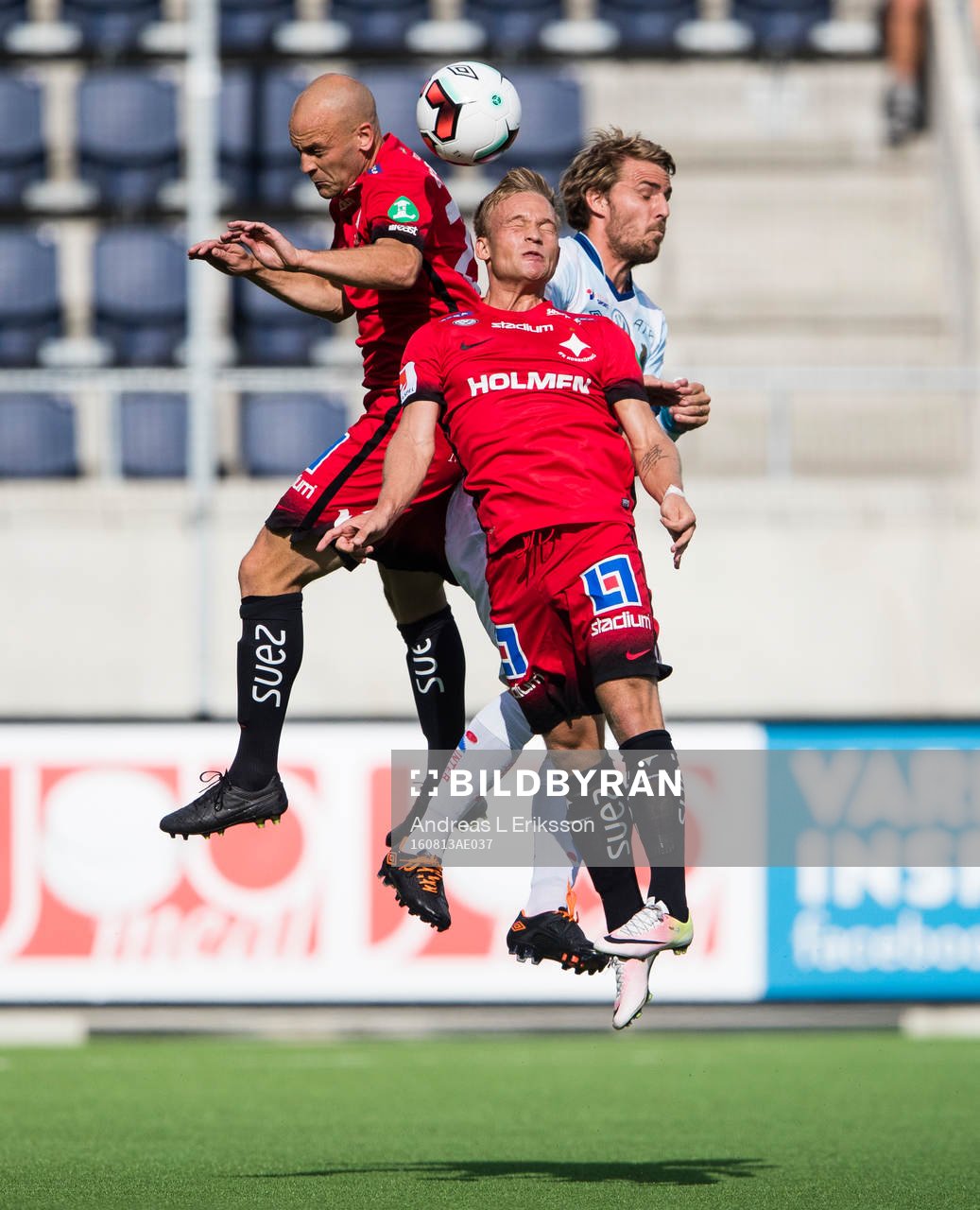 Norrköpings Daniel Sjölund och Nicklas Bärkroth i en