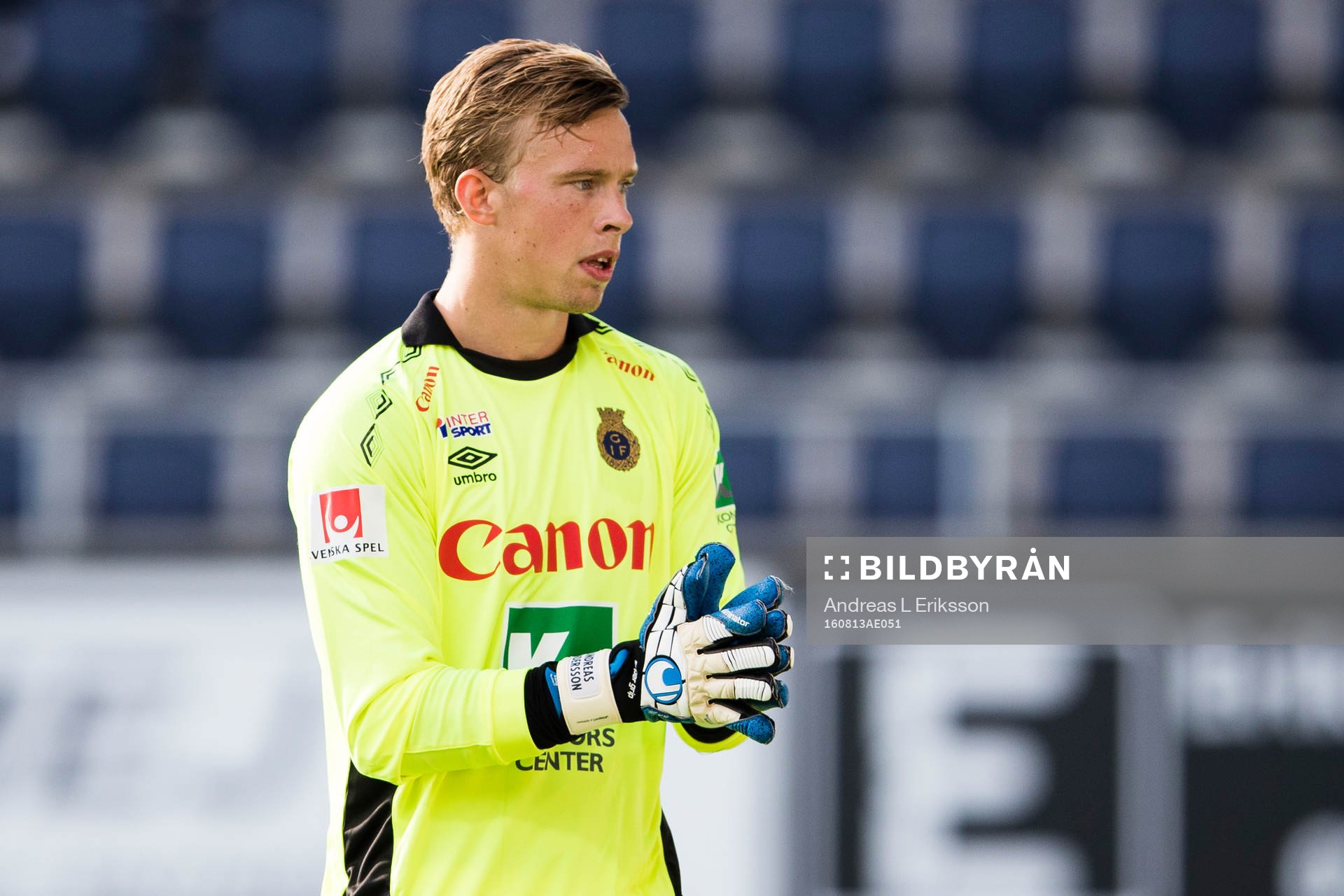 Gefles målvakt Andreas Andersson
