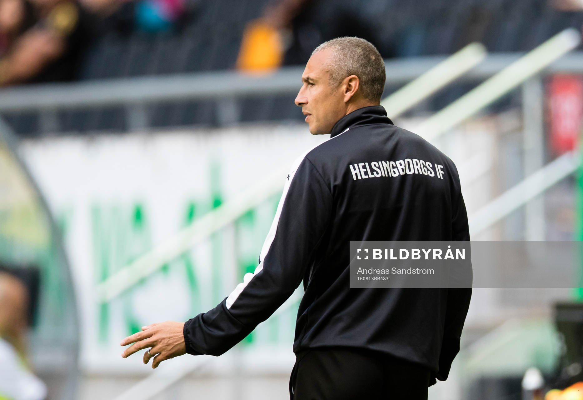 Helsingborgs manager Henrik Larsson