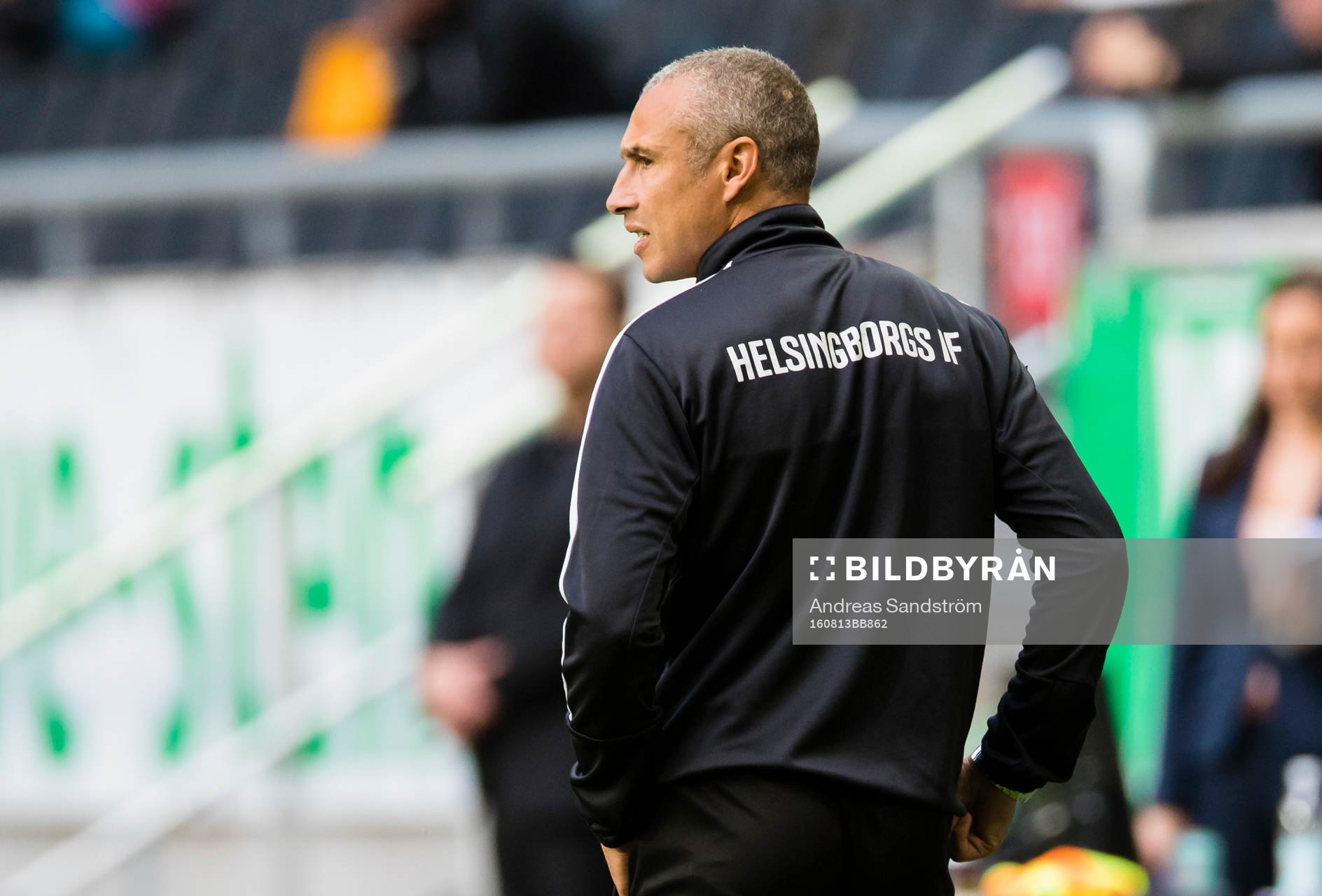 Helsingborgs manager Henrik Larsson
