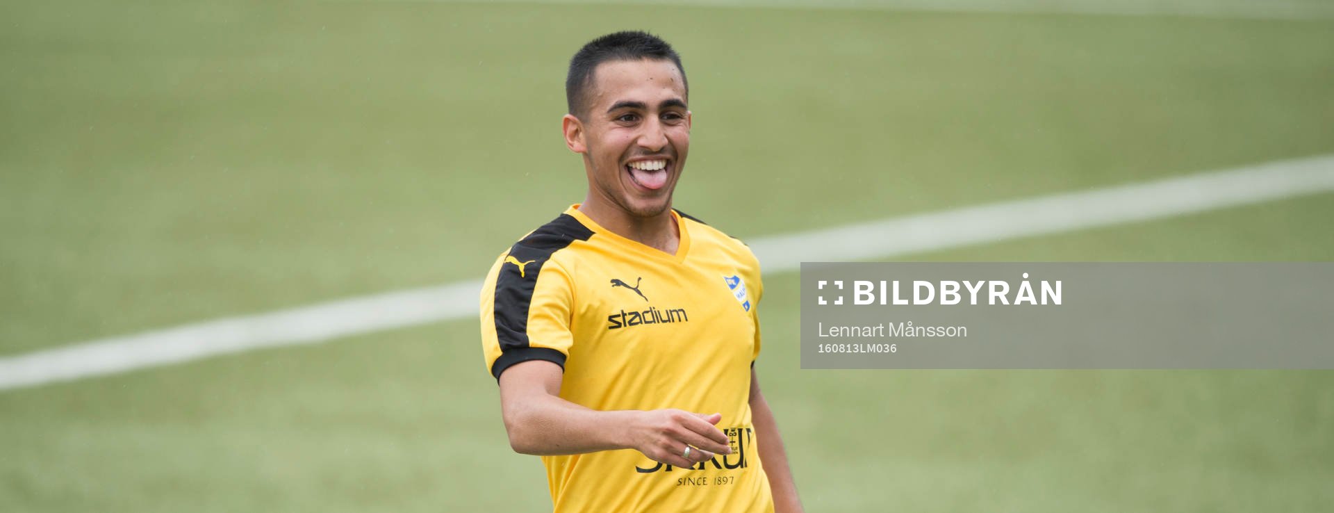 IFK Malmös 2-målsskytt Mohammad El-Kayed har gjort 1-0 i