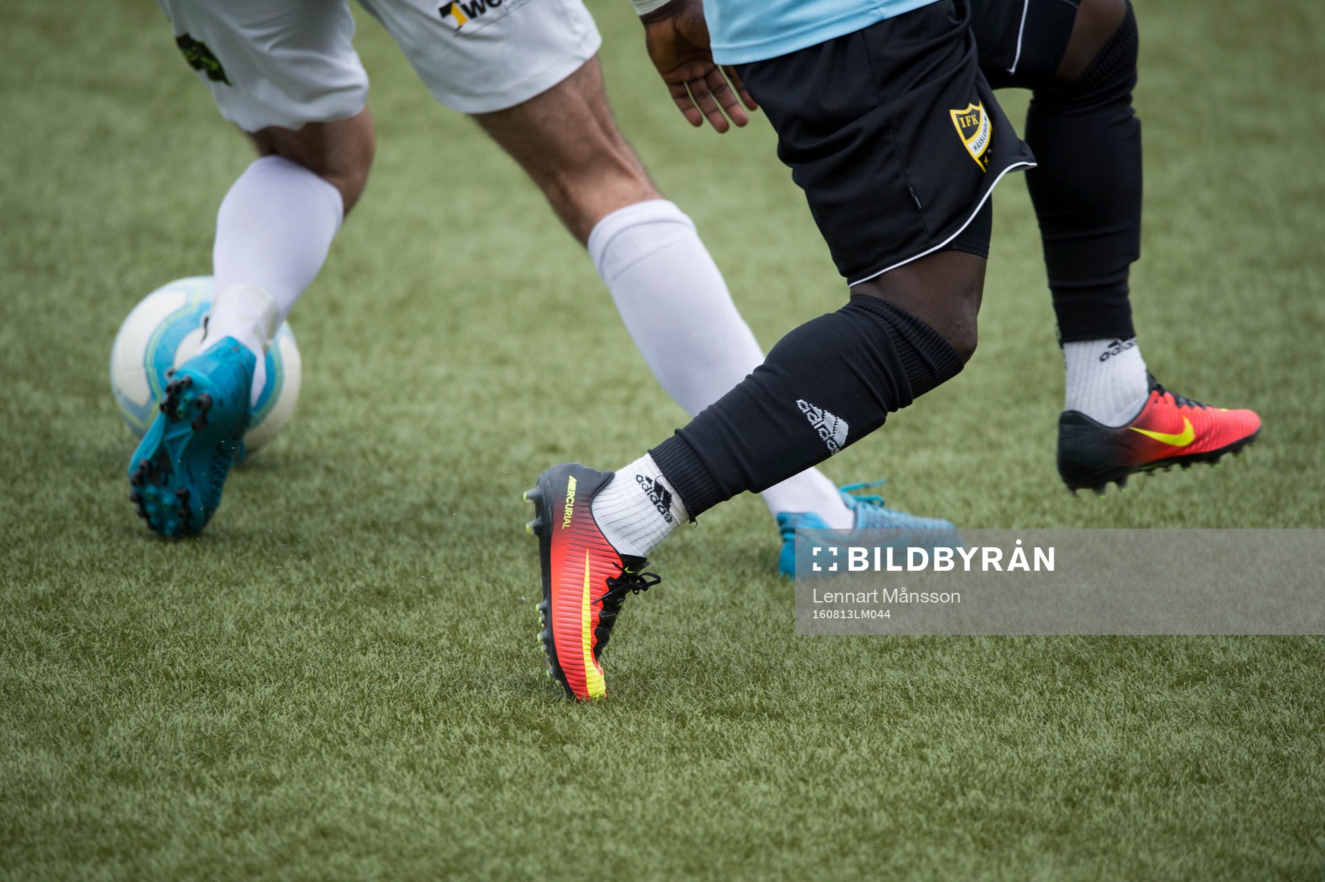 Närkamp i matchen i division 2 mellan IFK Malmö och IFK