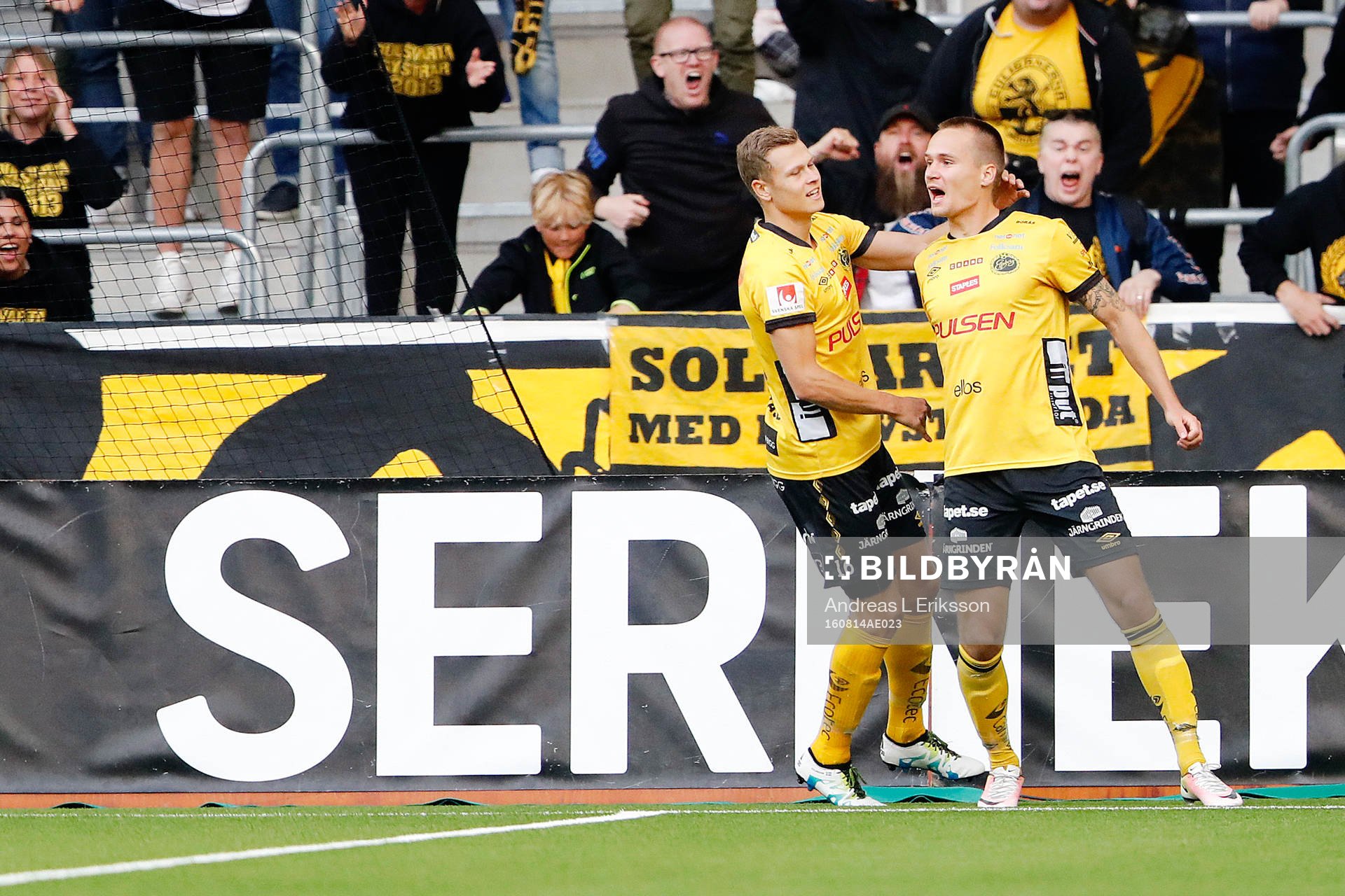 Elfsborgs Viktor Prodell gör 1-2 och jublar med Viktor