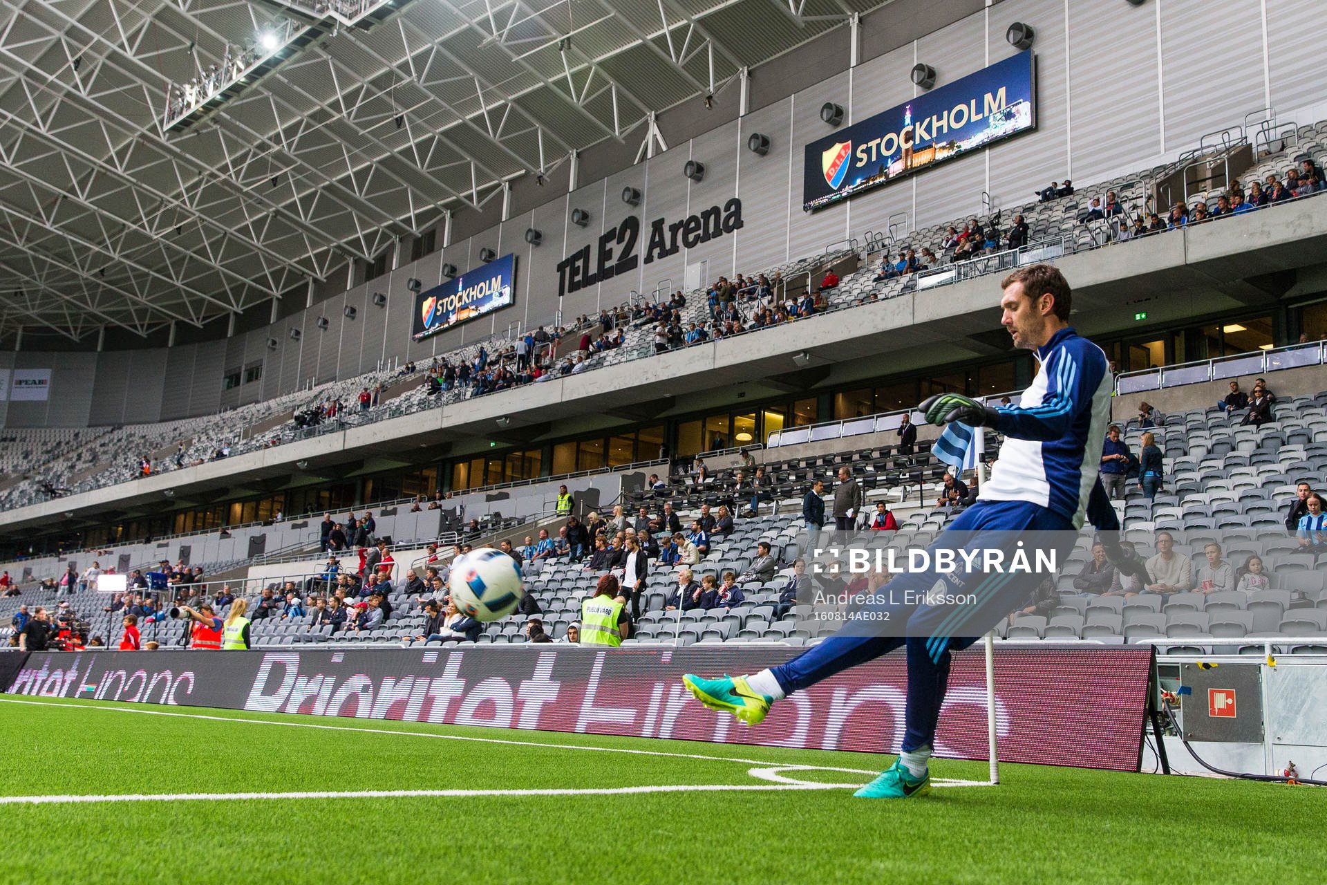 Djurgårdens målvakt Andreas Isaksson
