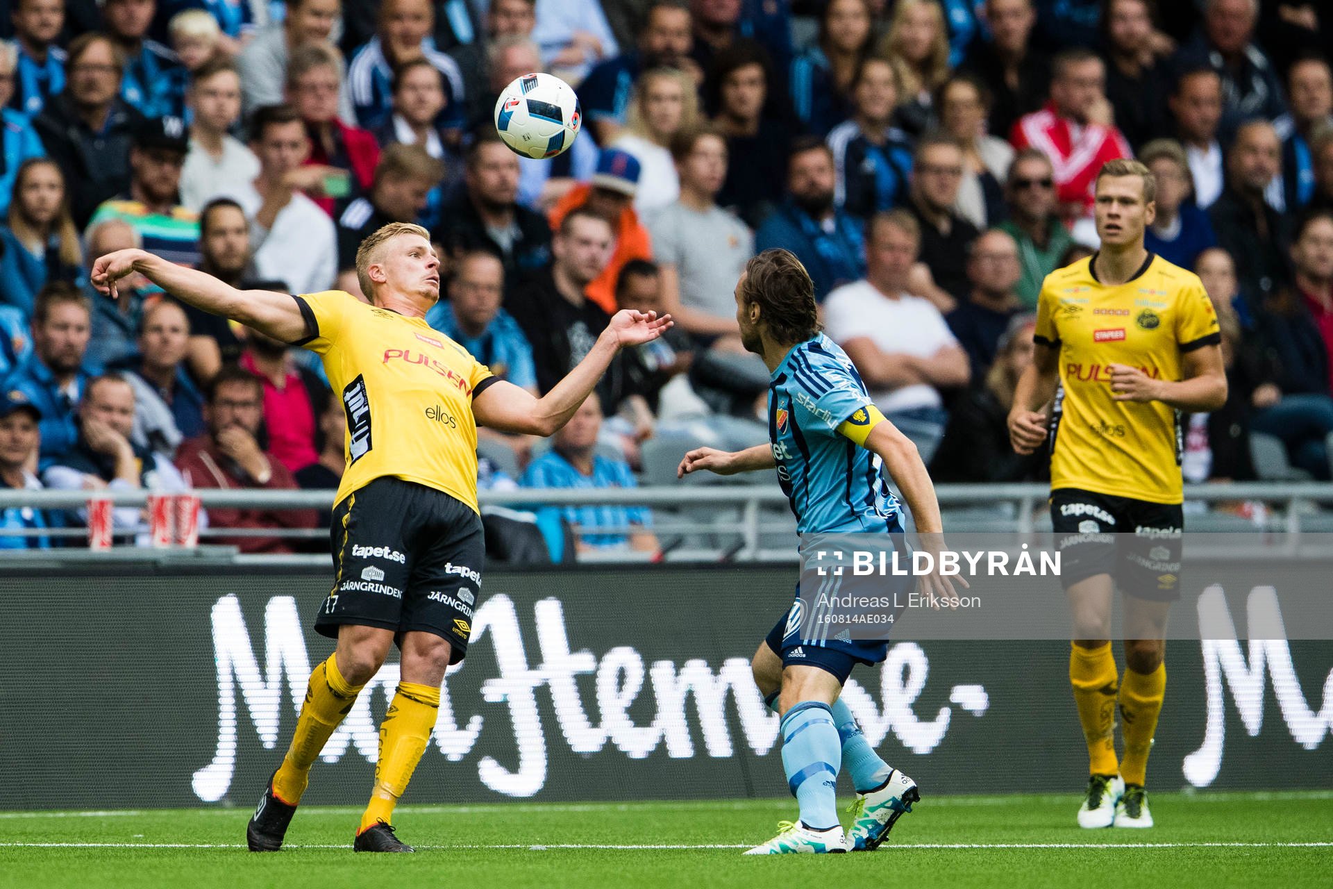 Elfsborgs Per Frick och Djurgårdens Kevin Walker