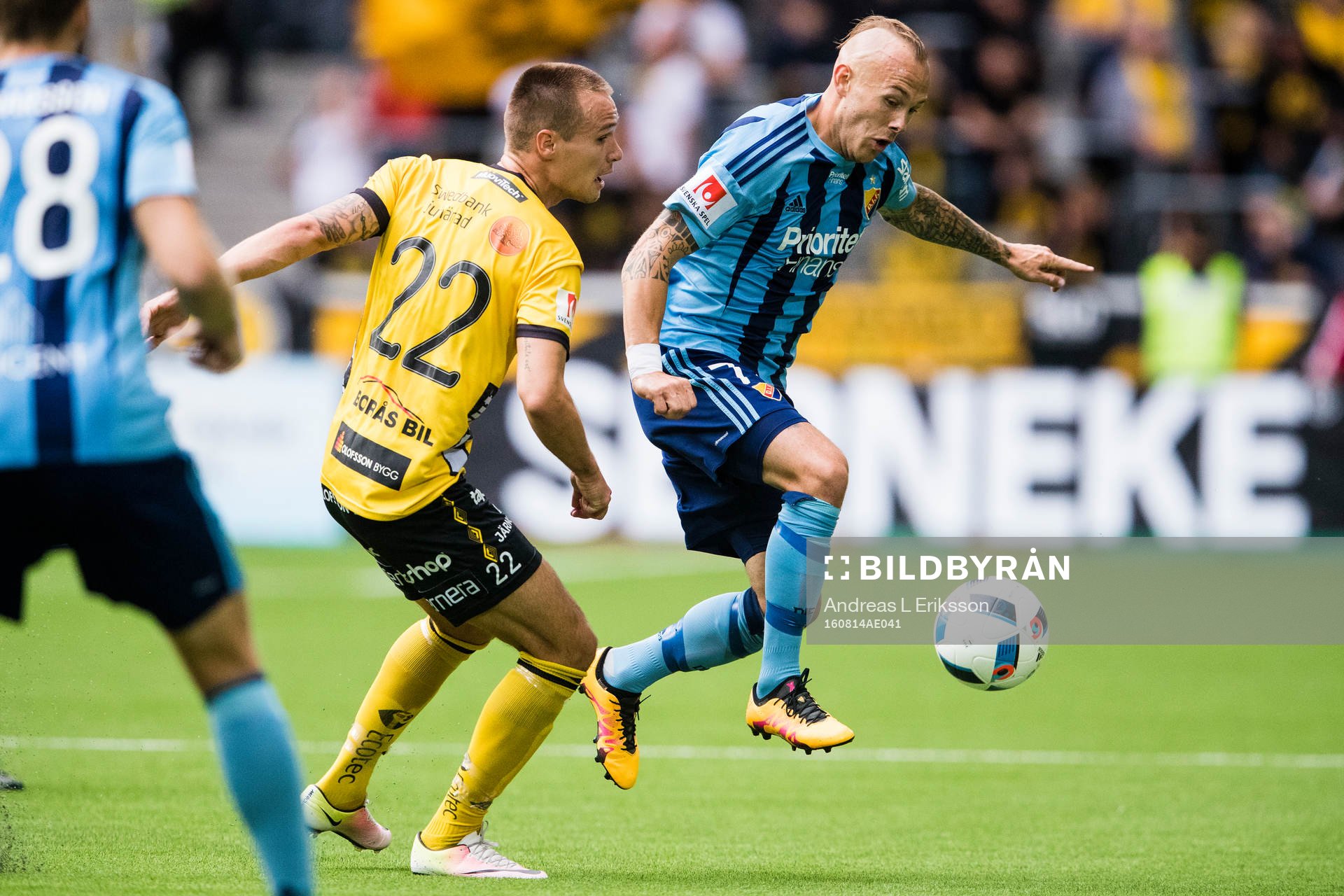Elfsborgs Viktor Prodell och Magnus Eriksson