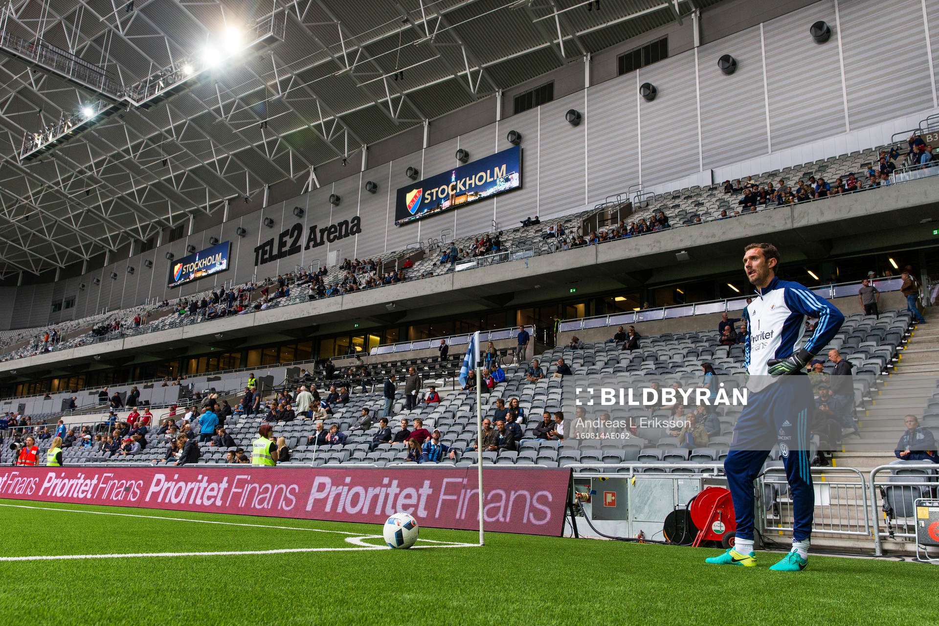 Djurgårdens målvakt Andreas Isaksson