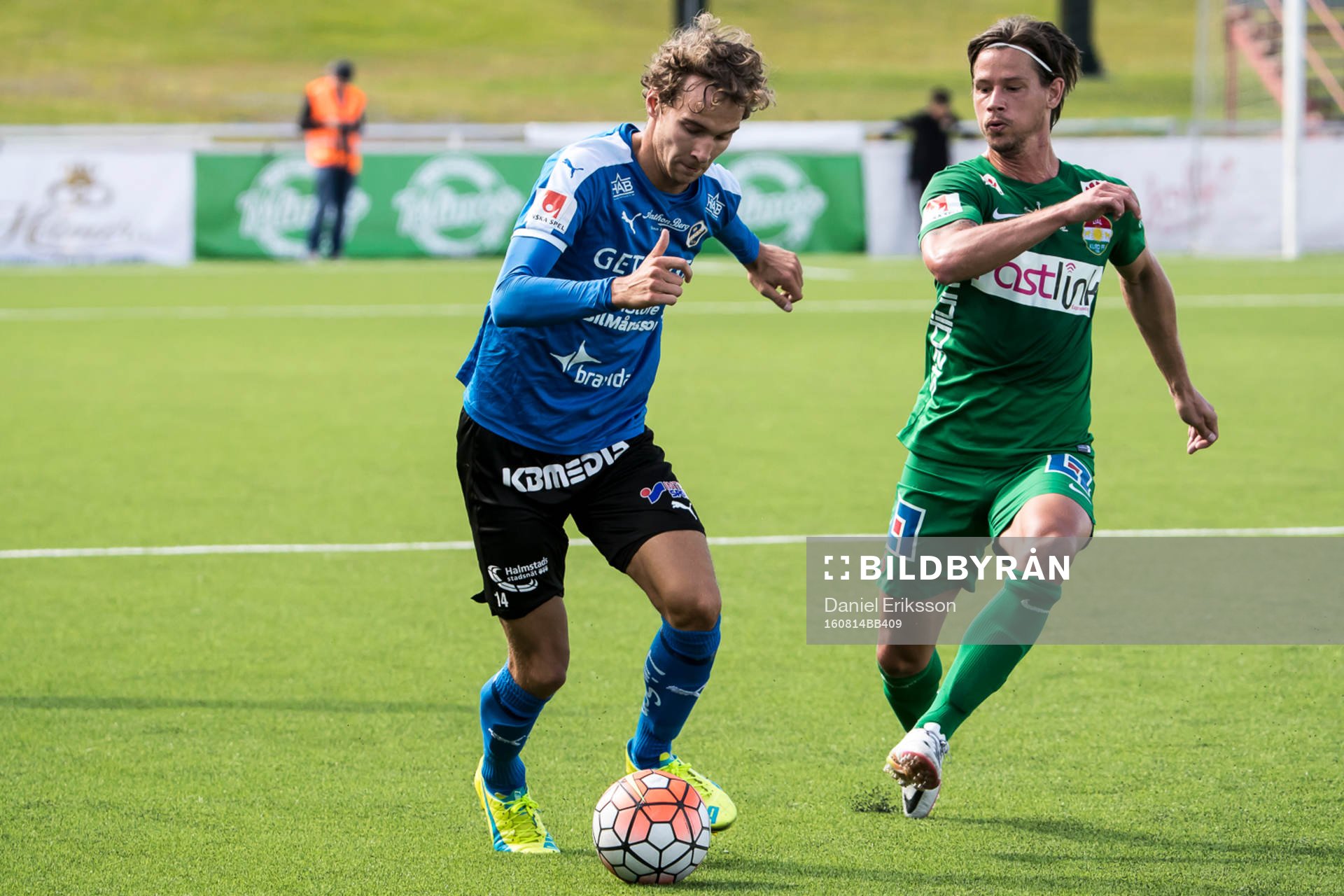Halmstads Alexander Henningsson och Dalkurds Dusan Djuric