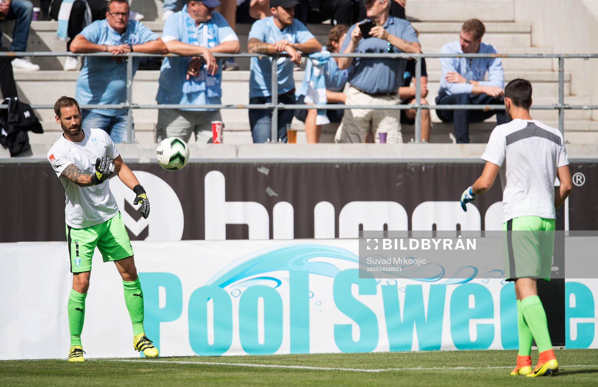 Malmö FFs målvakt Johan Wiland