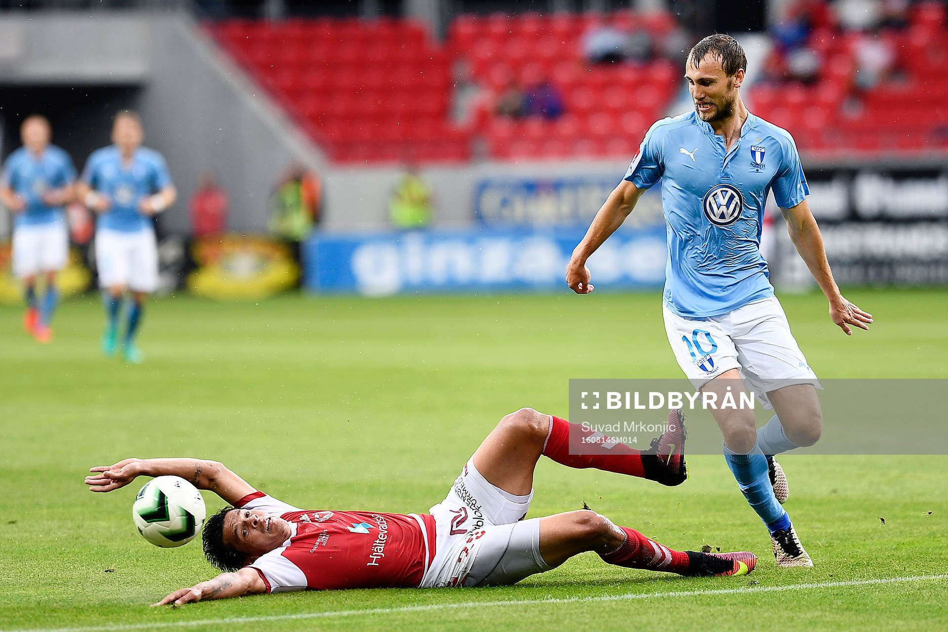 Kalmars Romário Pereira Sipião och Malmö FFs Magnus