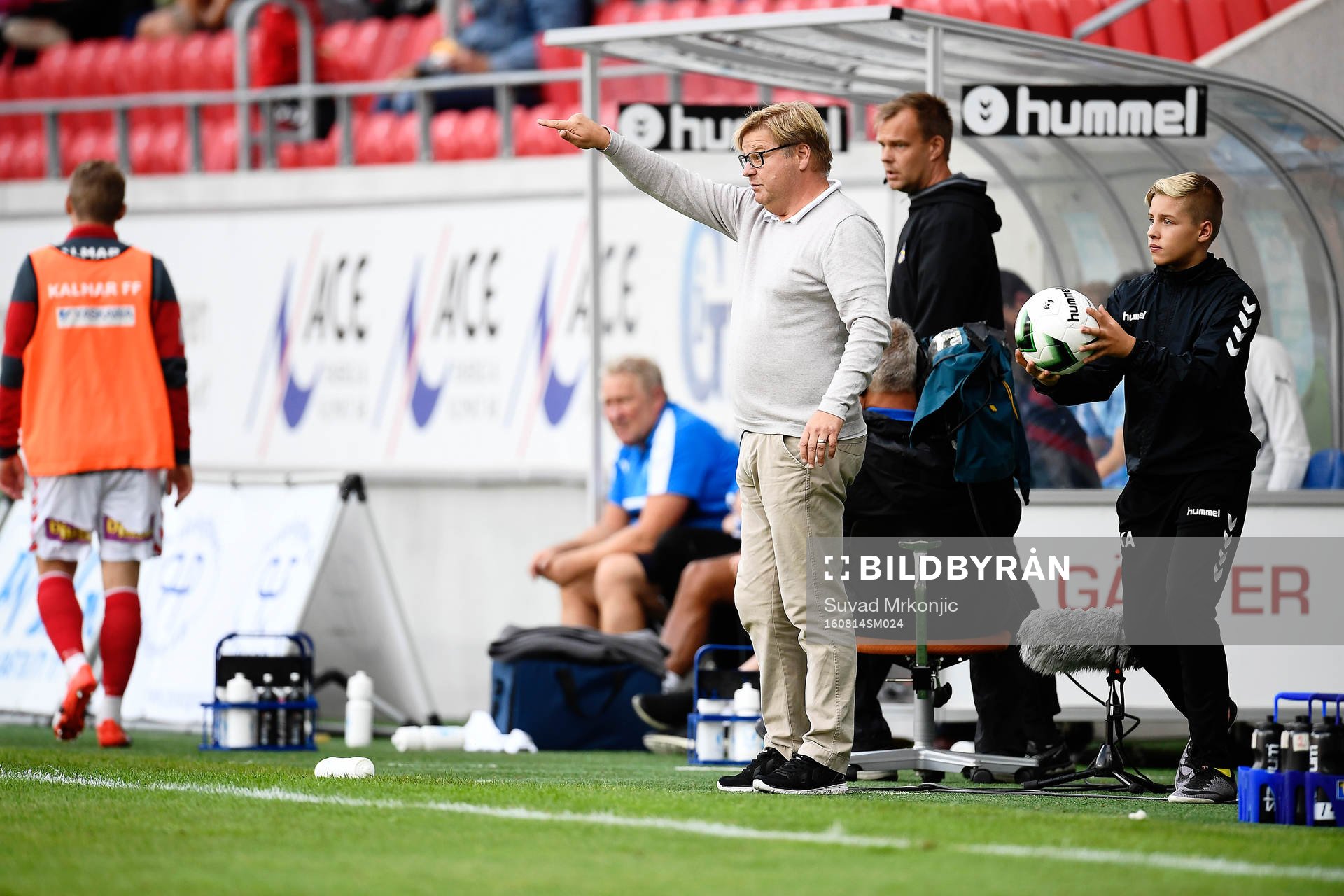 Kalmars tränare Peter Swärdh